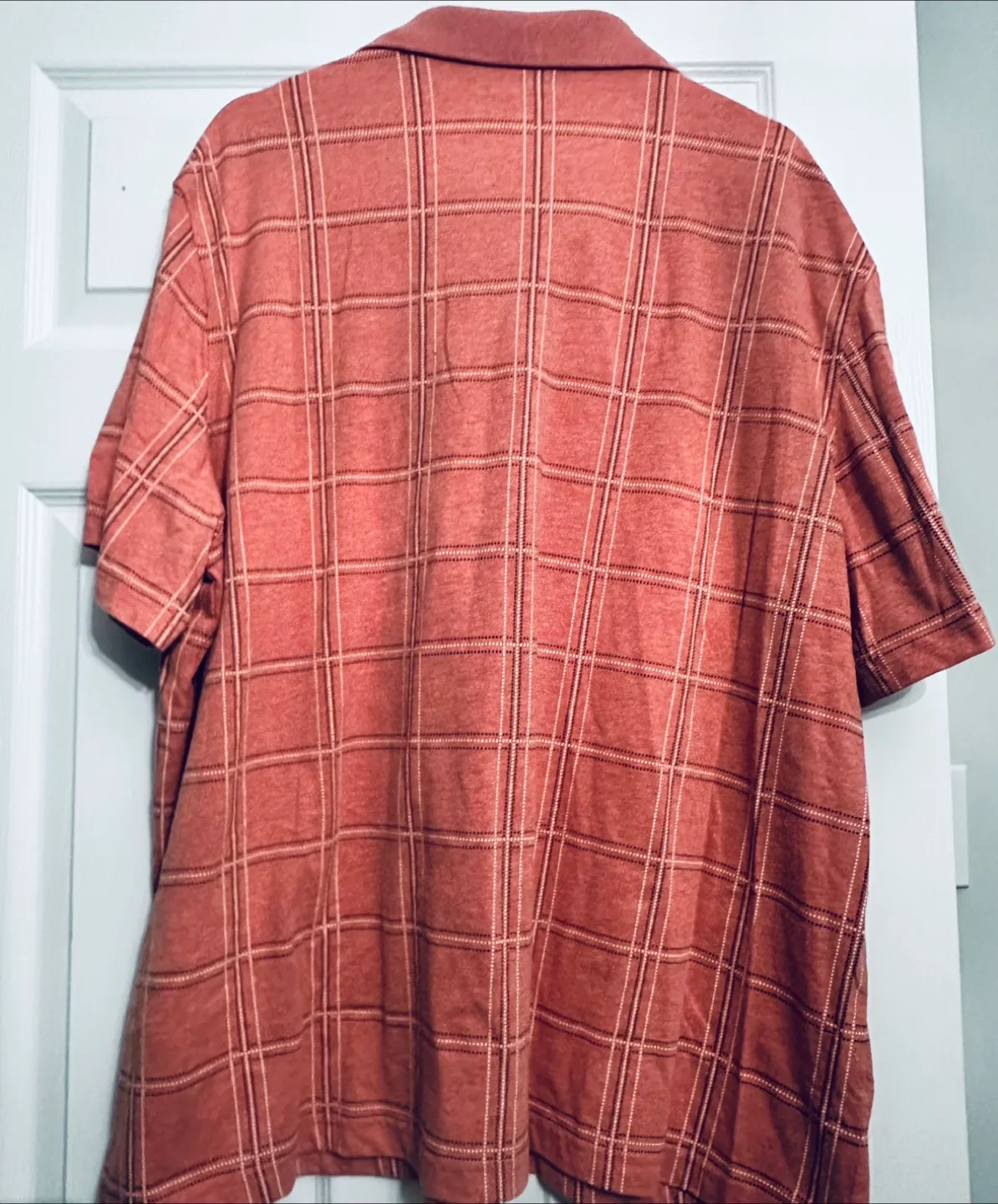 Lavon brand Plaid Polo Shirt men’s 2XL image indicator(2)