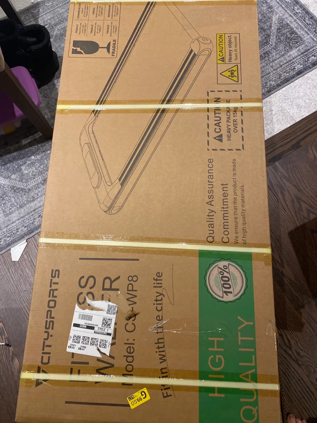 CITYSPORTS Walking Pad Treadmill image indicator(4)