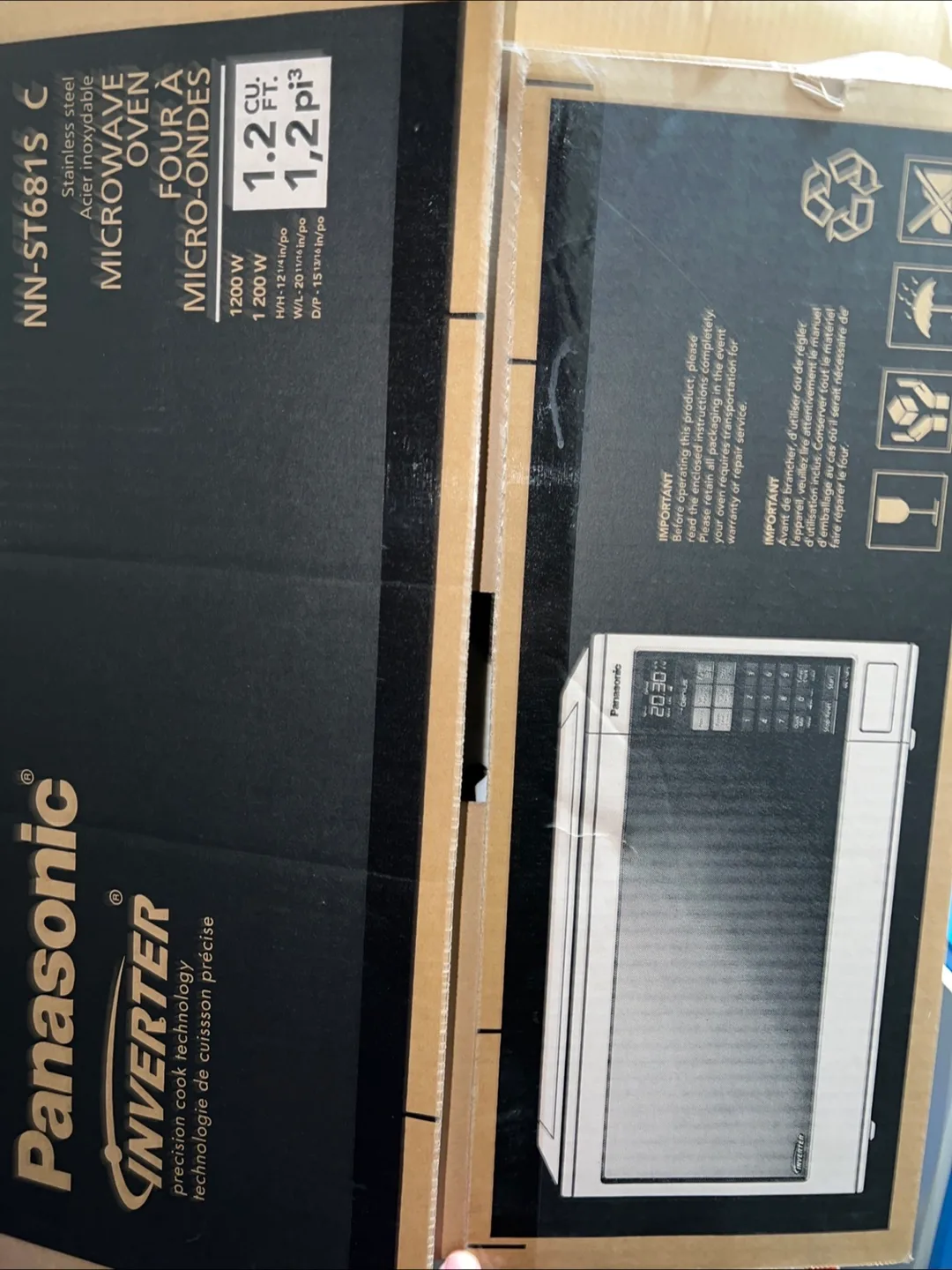 Panasonic Inverter Microwave Oven thumbnail