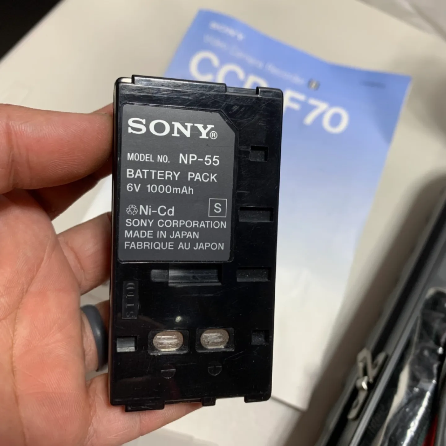 Sony Video 8 Camera Recorder CCD-F70 Kit image indicator(5)