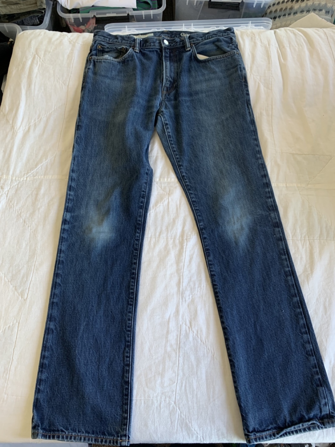 Gap Straight Fit Jeans - 33 x 34 - photo 3