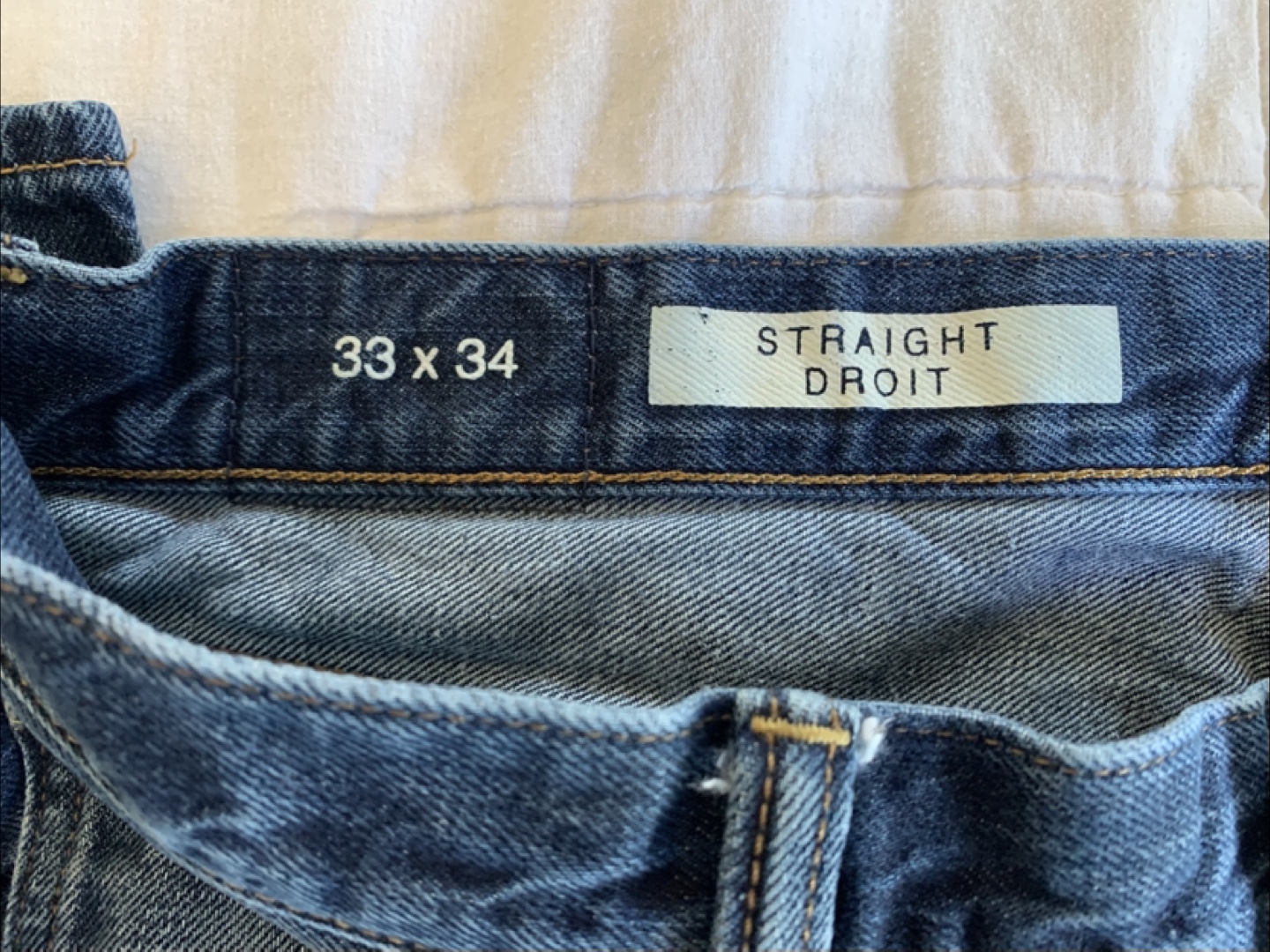 Gap Straight Fit Jeans - 33 x 34 - photo 4