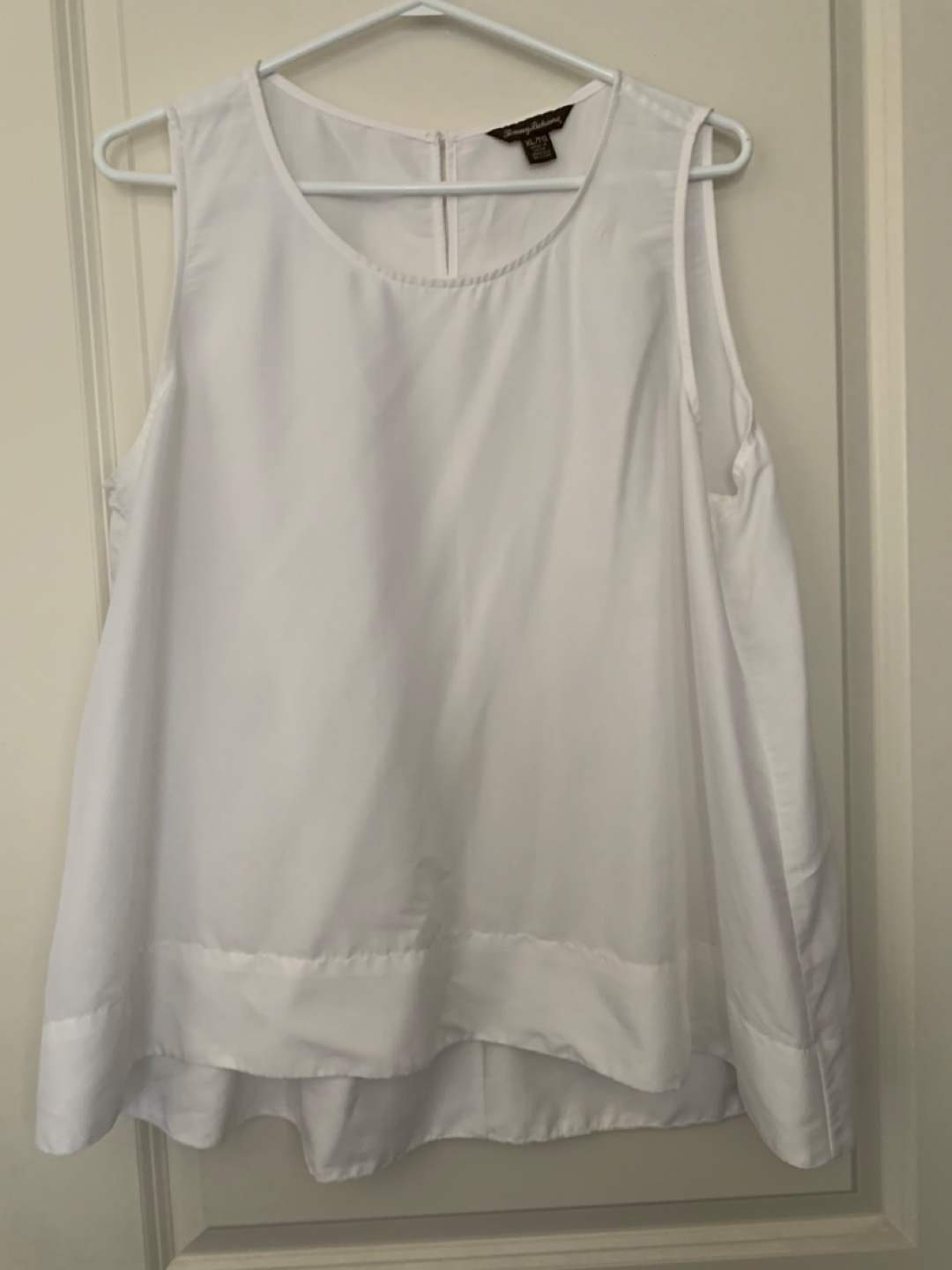 Tommy Bahama White Sleeveless Top XL/TG - photo 2