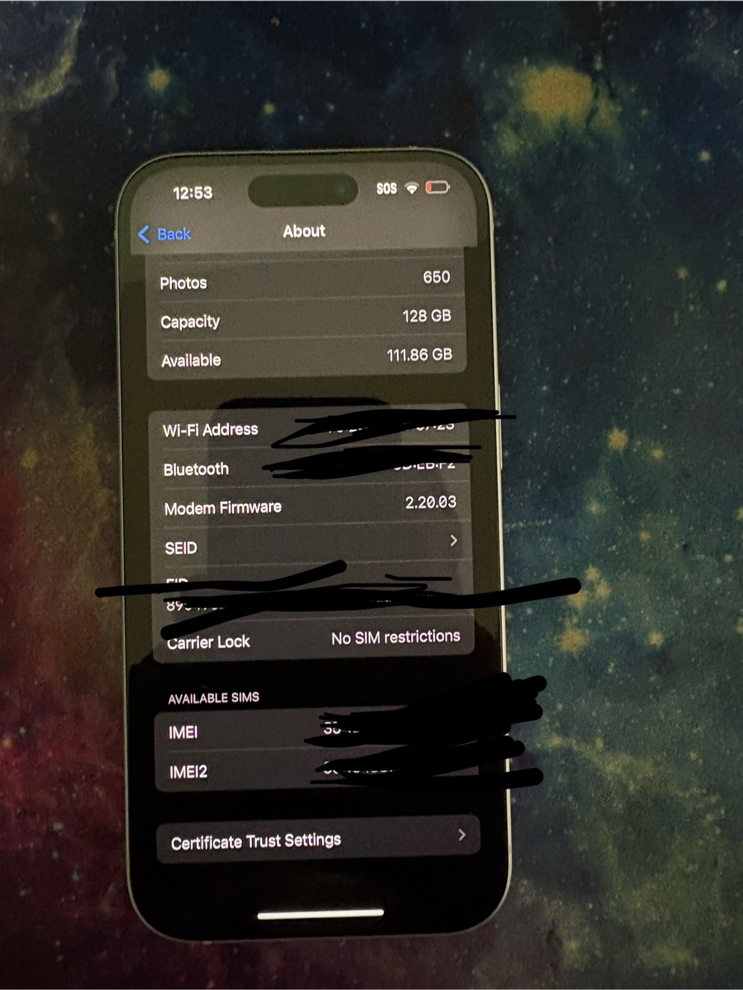 iPhone 15 with Apple Care + - photo 5