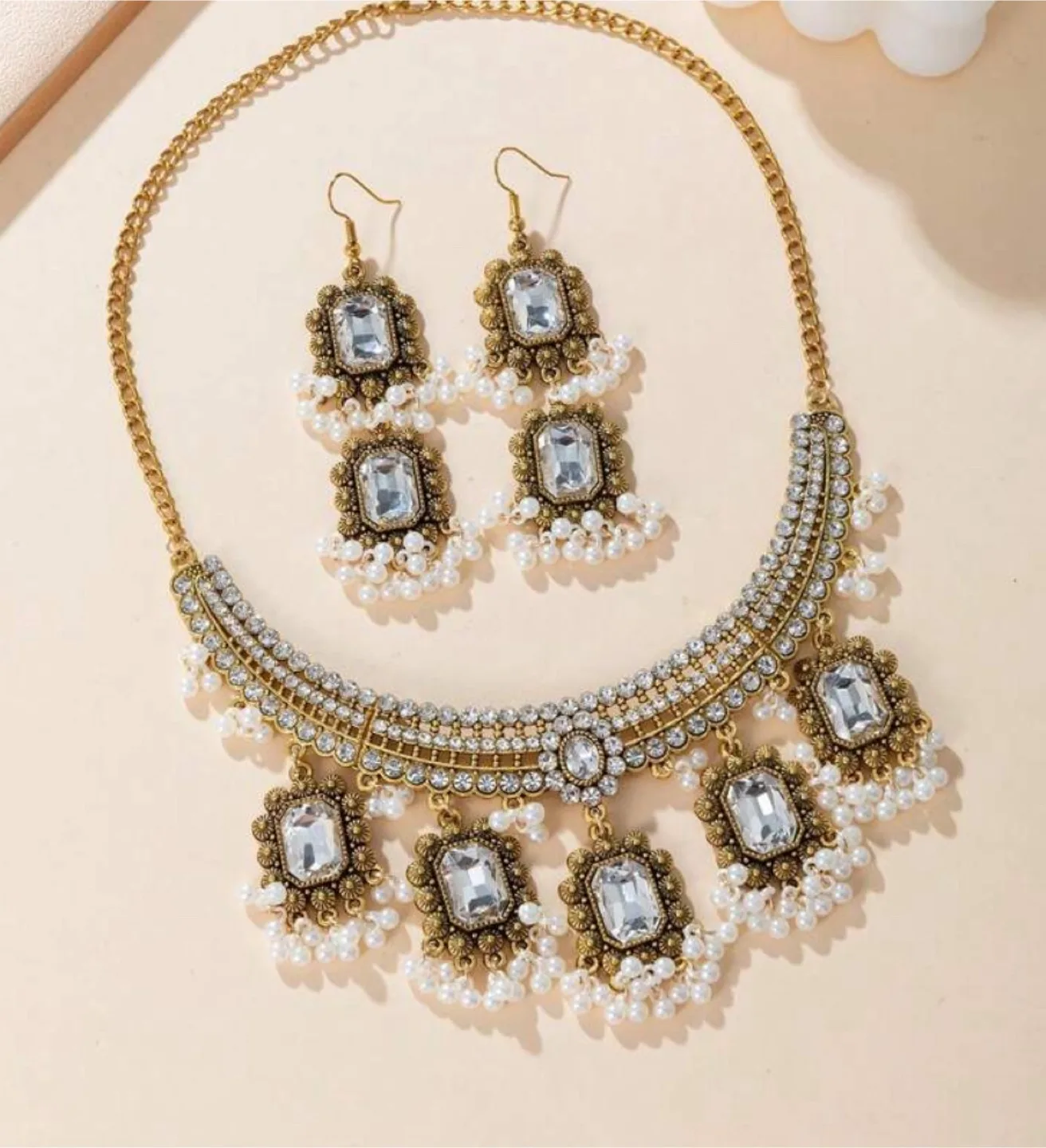 Elegant Necklace and Earring Set thumbnail