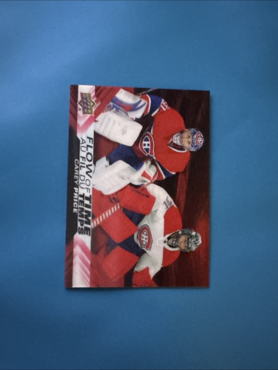 Flow of Time Tim’s hockey card Hockey Card