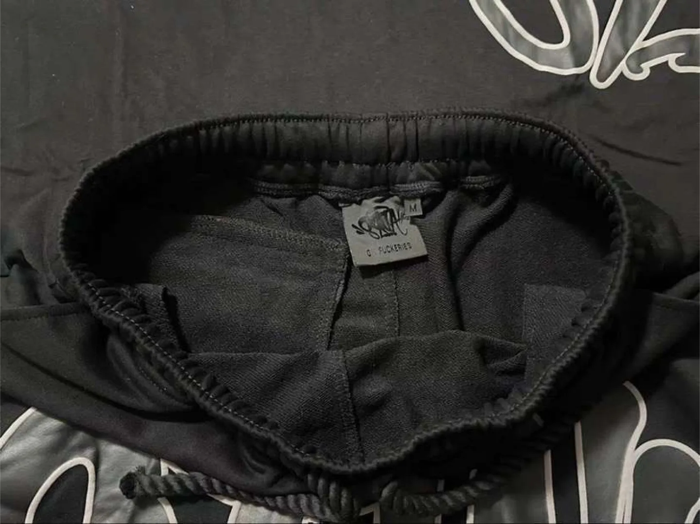 SYNA Black Tee and Shorts Set image indicator(2)