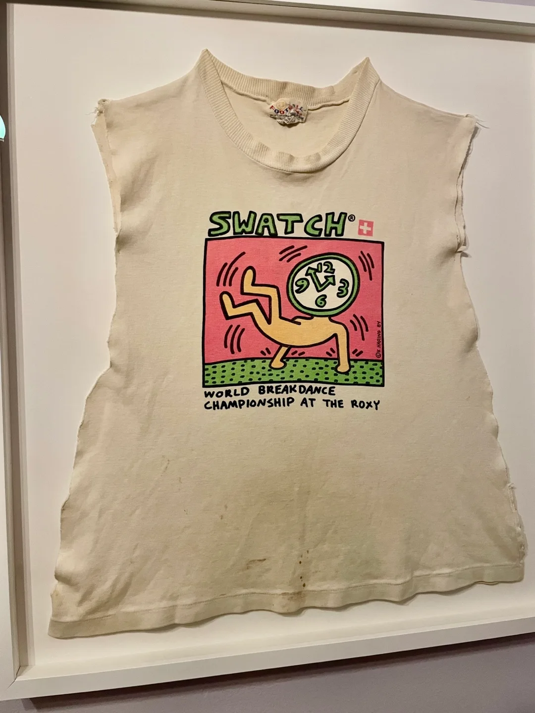 Kieth Haring 1984 Swatch Breakdance Art image indicator(3)