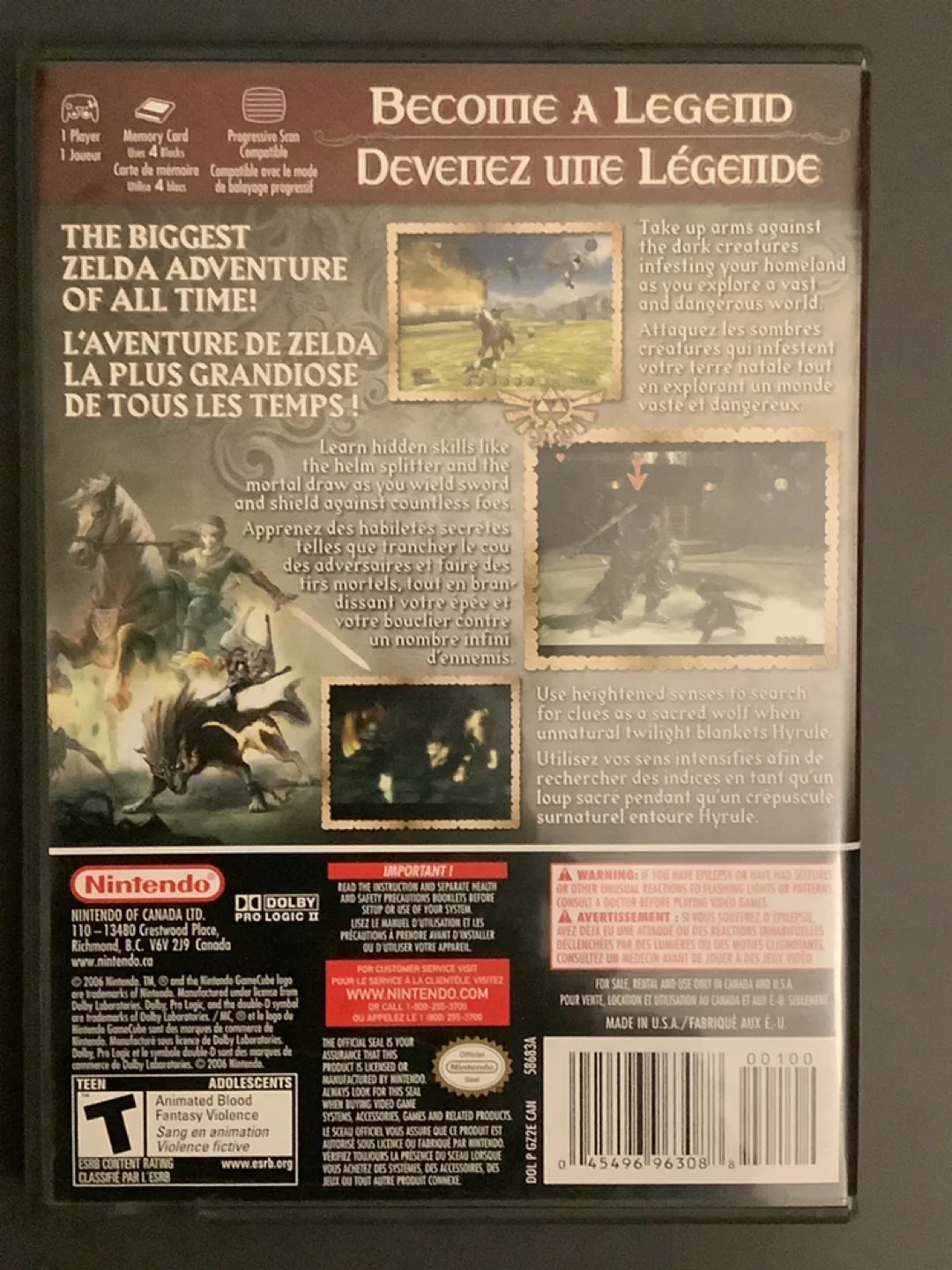 The Legend of Zelda: Twilight Princess (GameCube) image indicator(3)