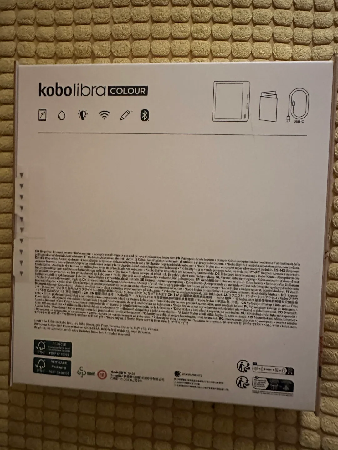 Kobo Libra Colour eReader image indicator(2)