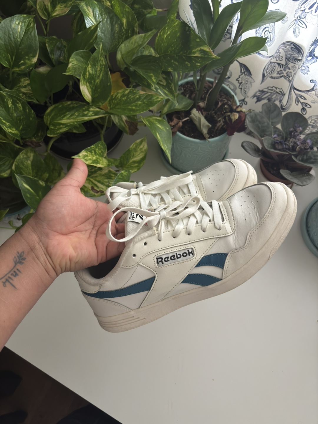 Reebok Classic White Sneakers