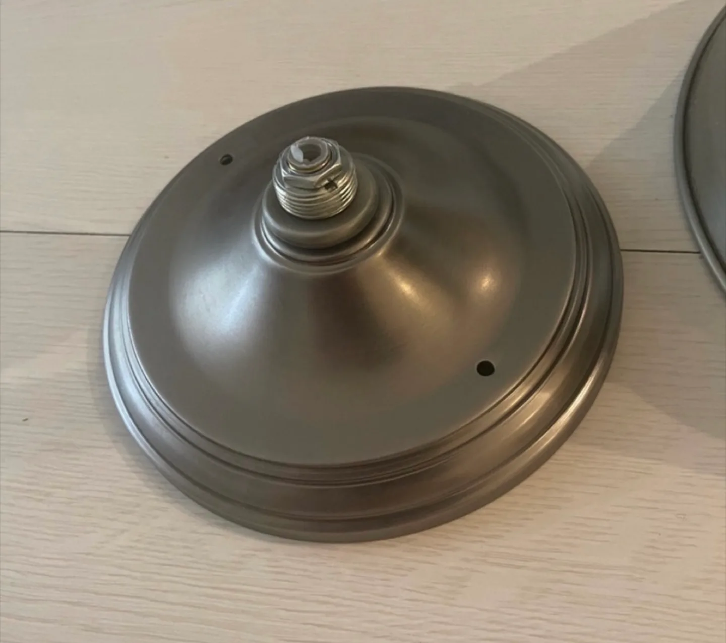 “LIKE NEW” Hudson Valley Darien Metal Shade Pendant Light image indicator(9)