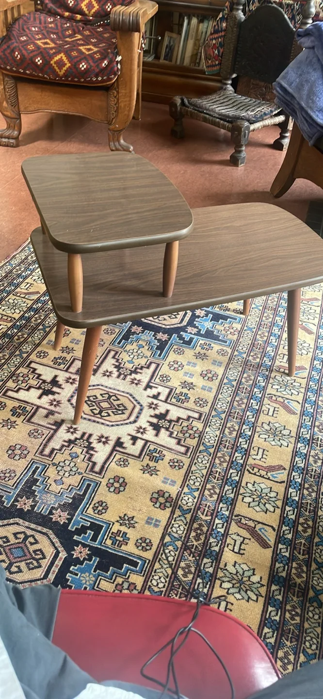 1960s Vintage Two-Tier Side Table image indicator(3)