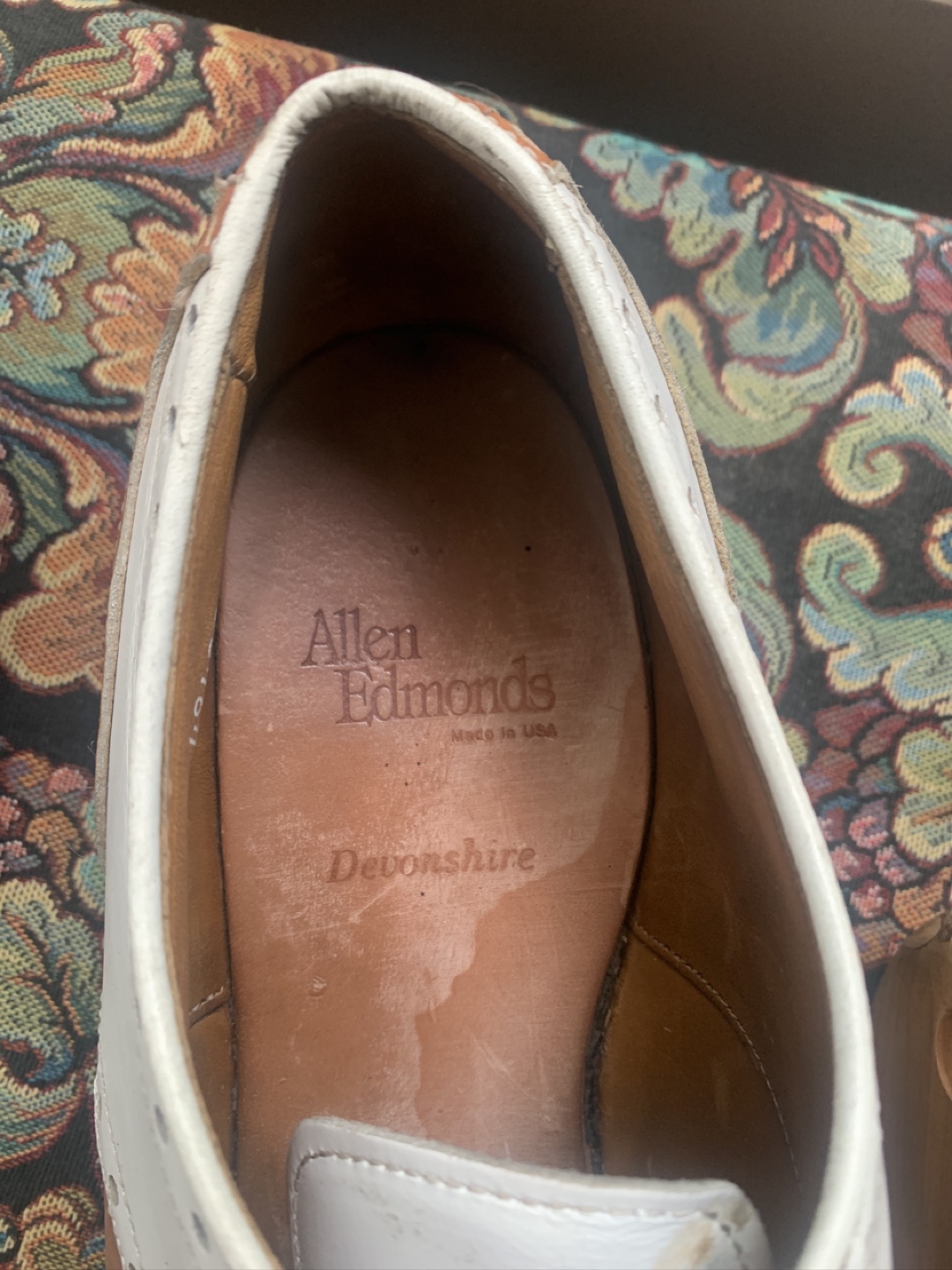 Allen Edmonds Devonshire Wingtip Shoes - photo 3