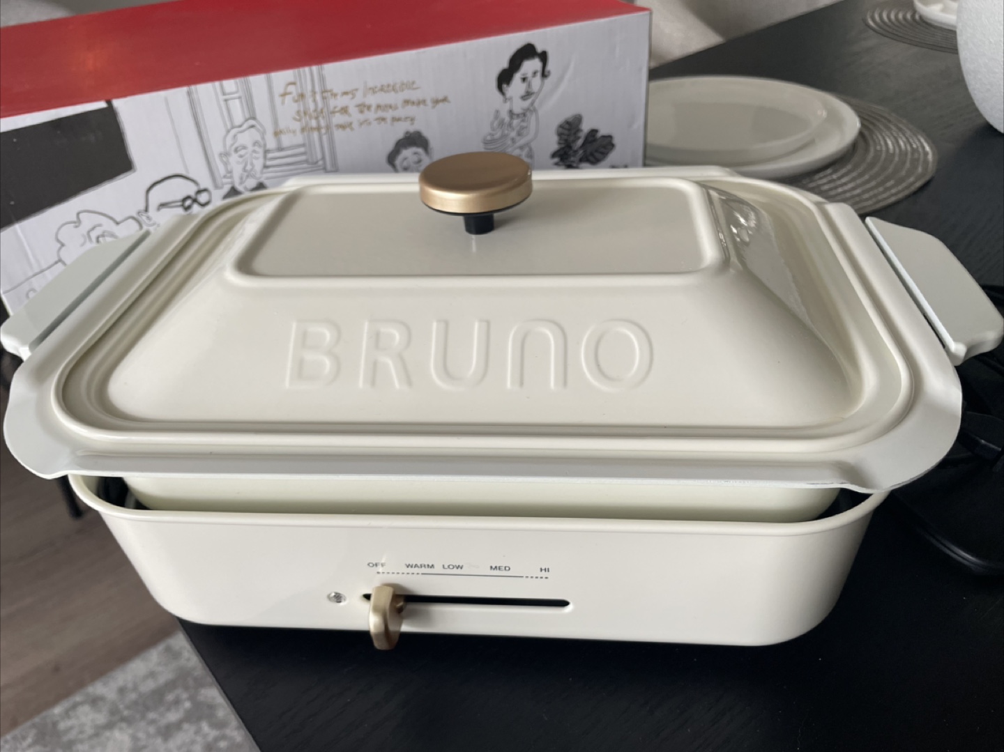 Bruno Compact Hot Plate set