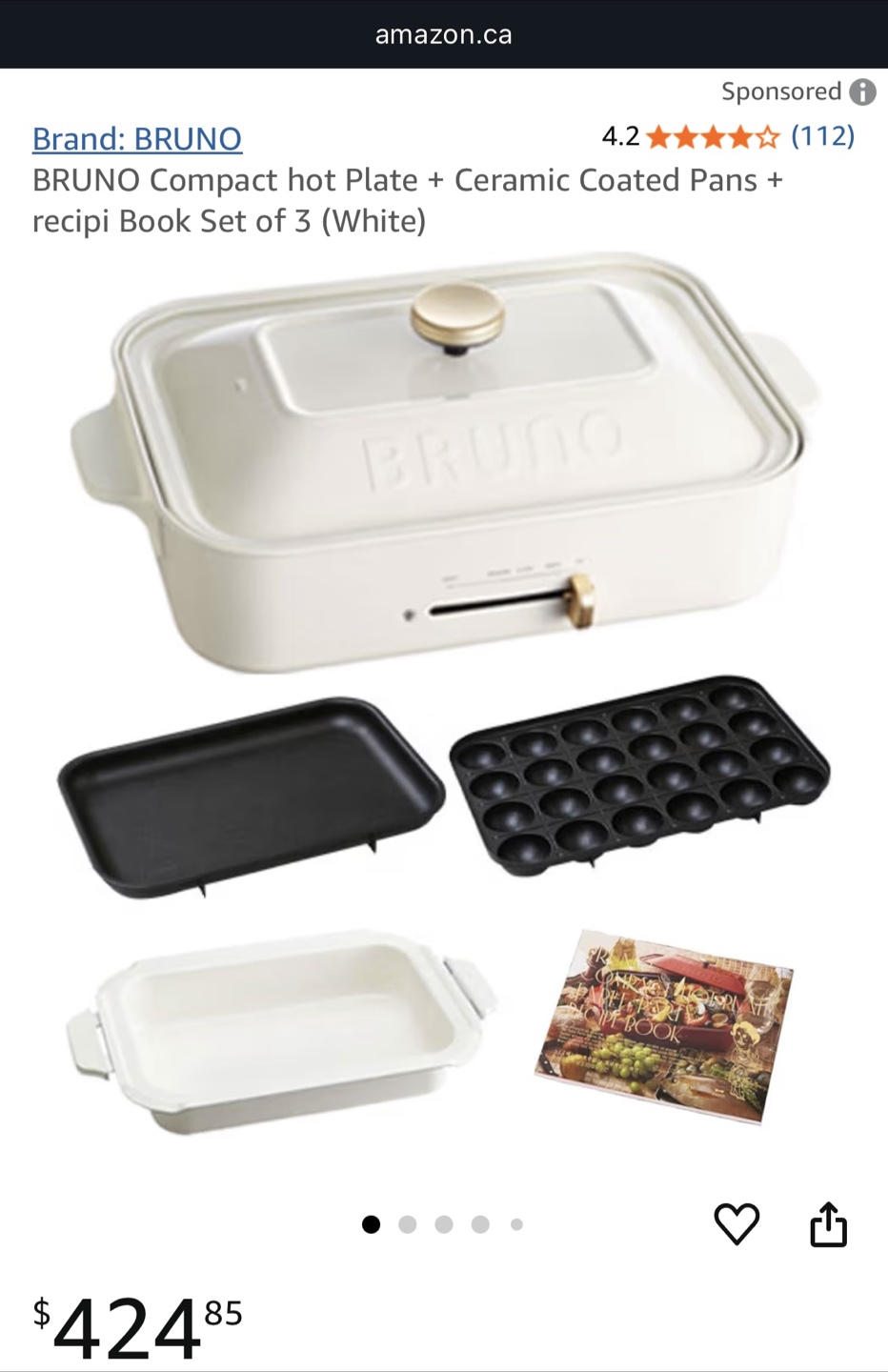 Bruno Compact Hot Plate set - photo 5