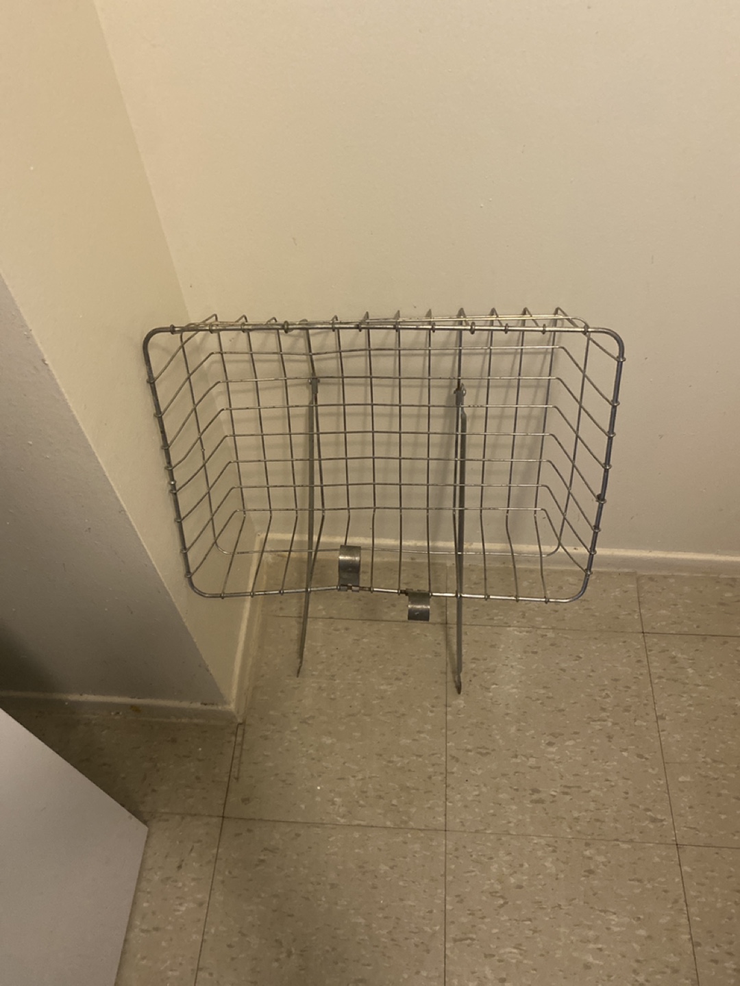 Bicycle front Mounted Metal Basket