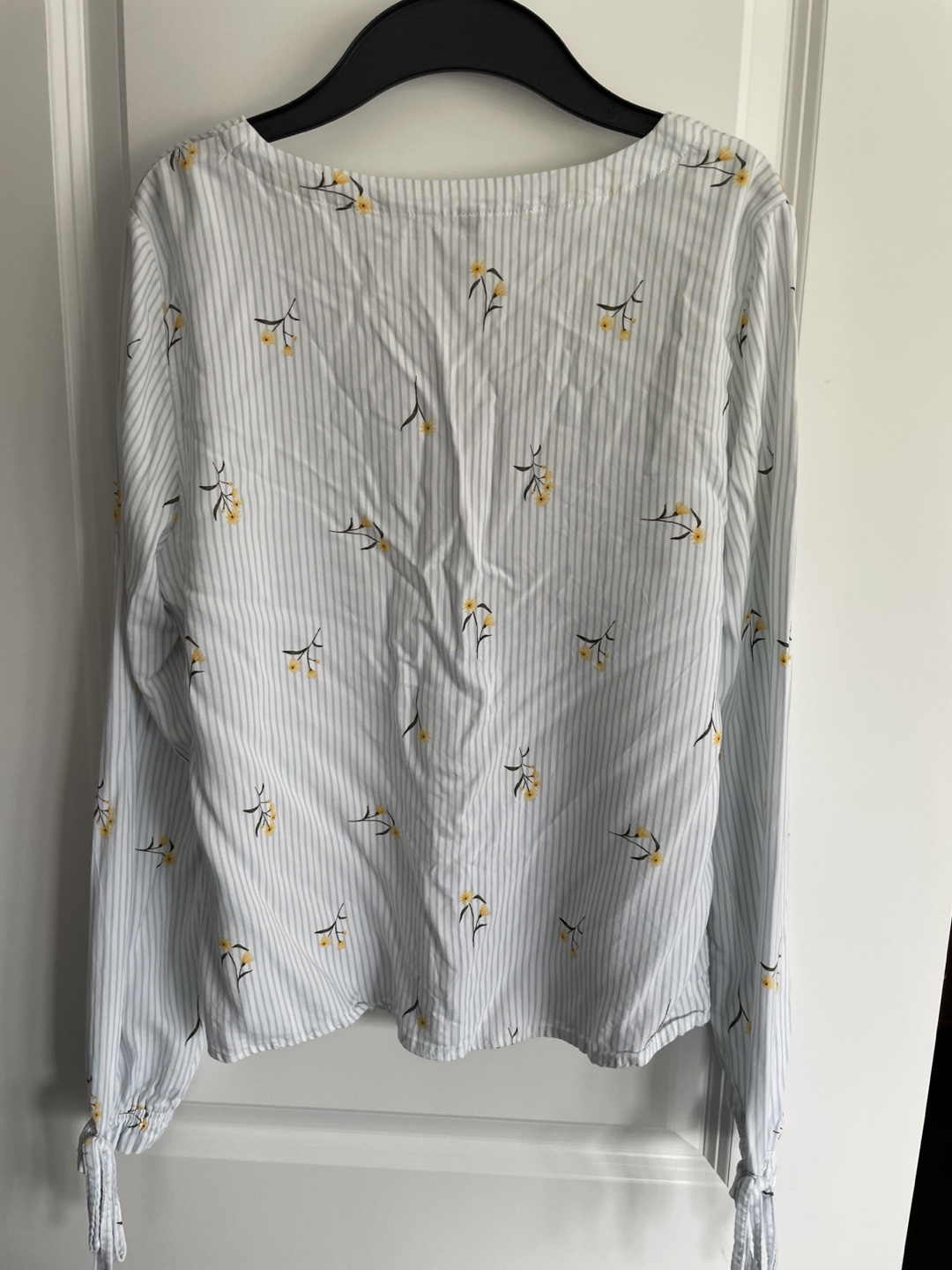 Striped floral blouse - photo 5