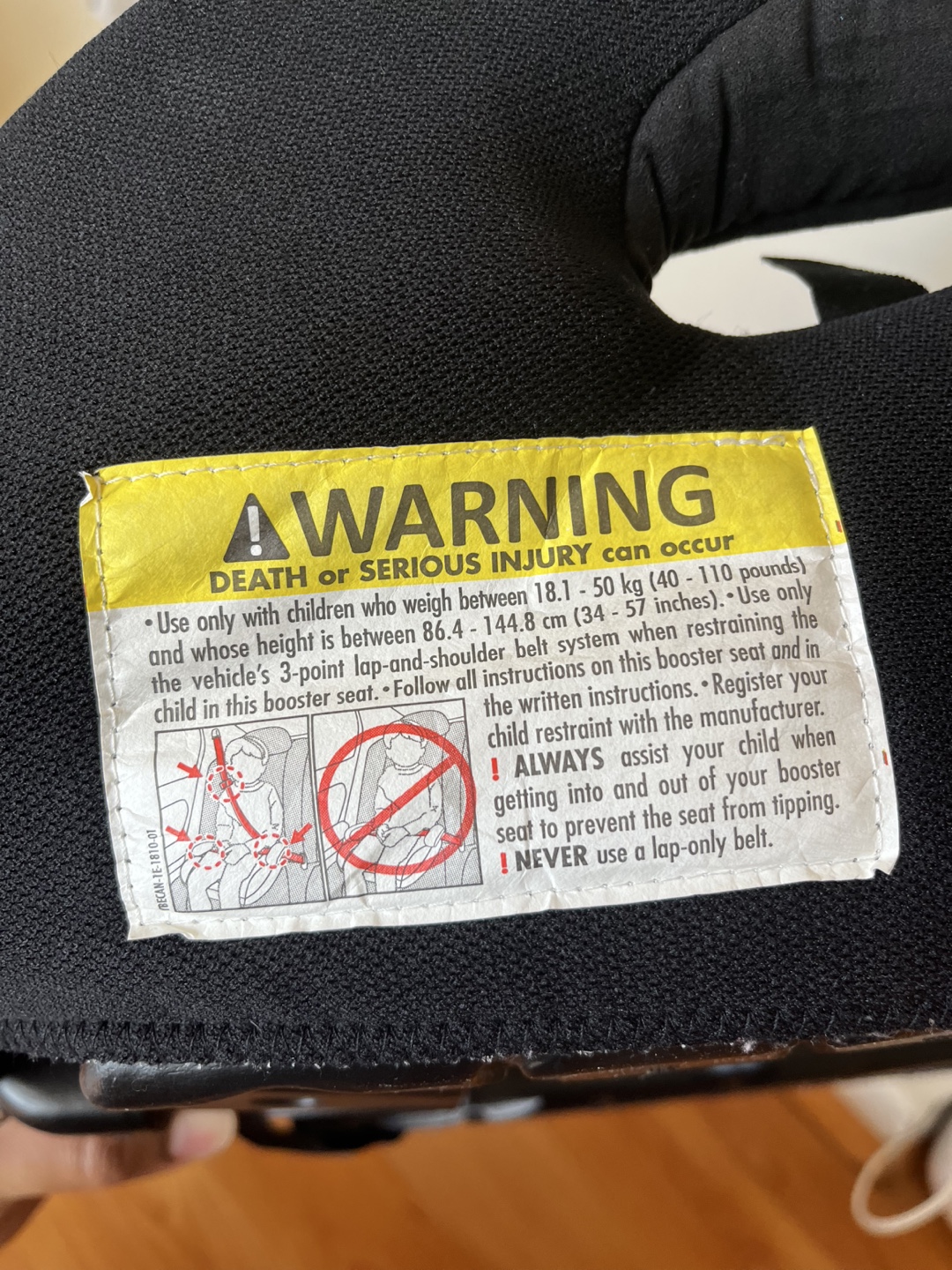 Harmony Booster Car Seat - photo 3
