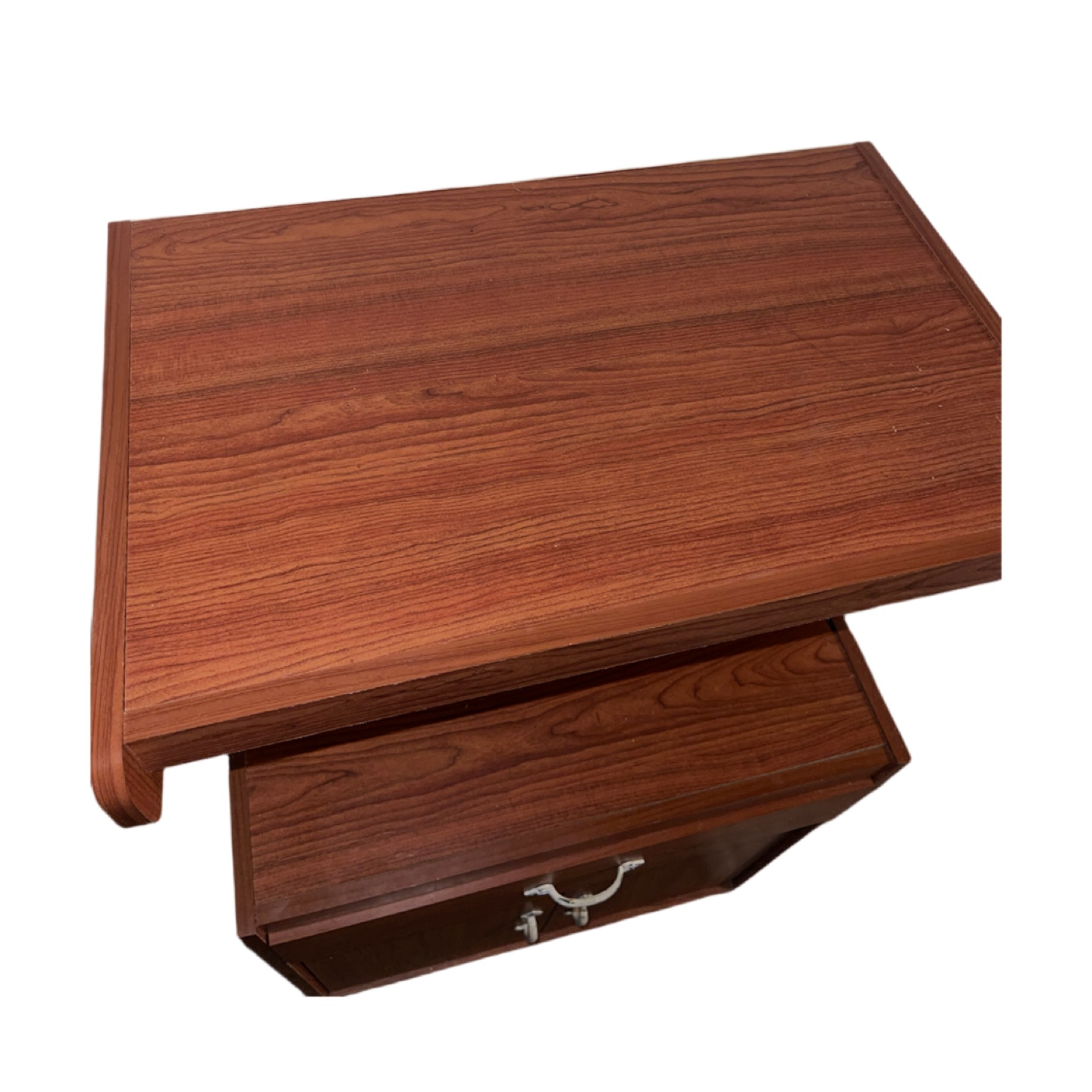 Wooden Microwave Cart/Coffee Station Cabinet with Drawer - photo 2