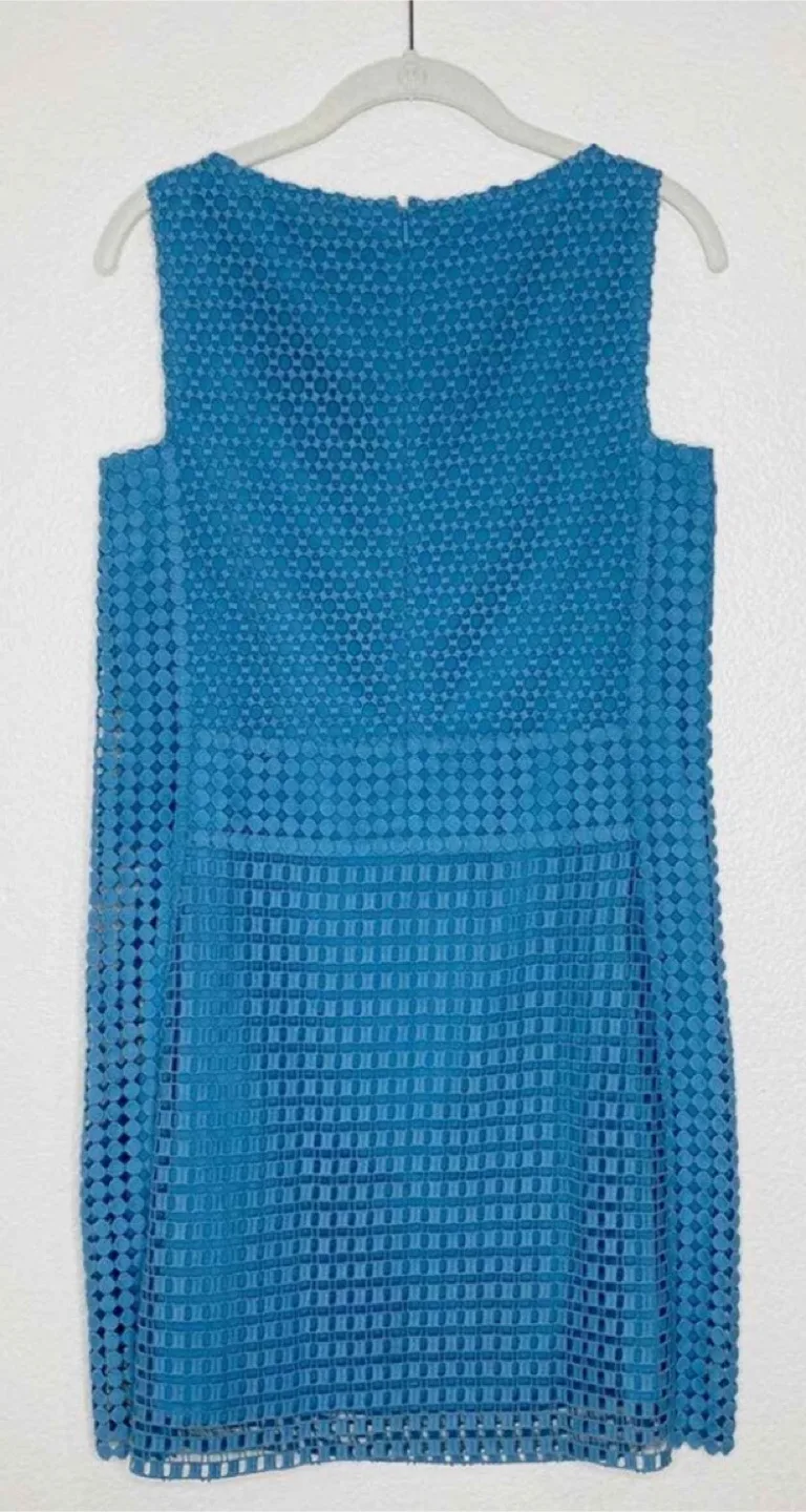 Tory Burch Blue Sleeveless Dress thumbnail