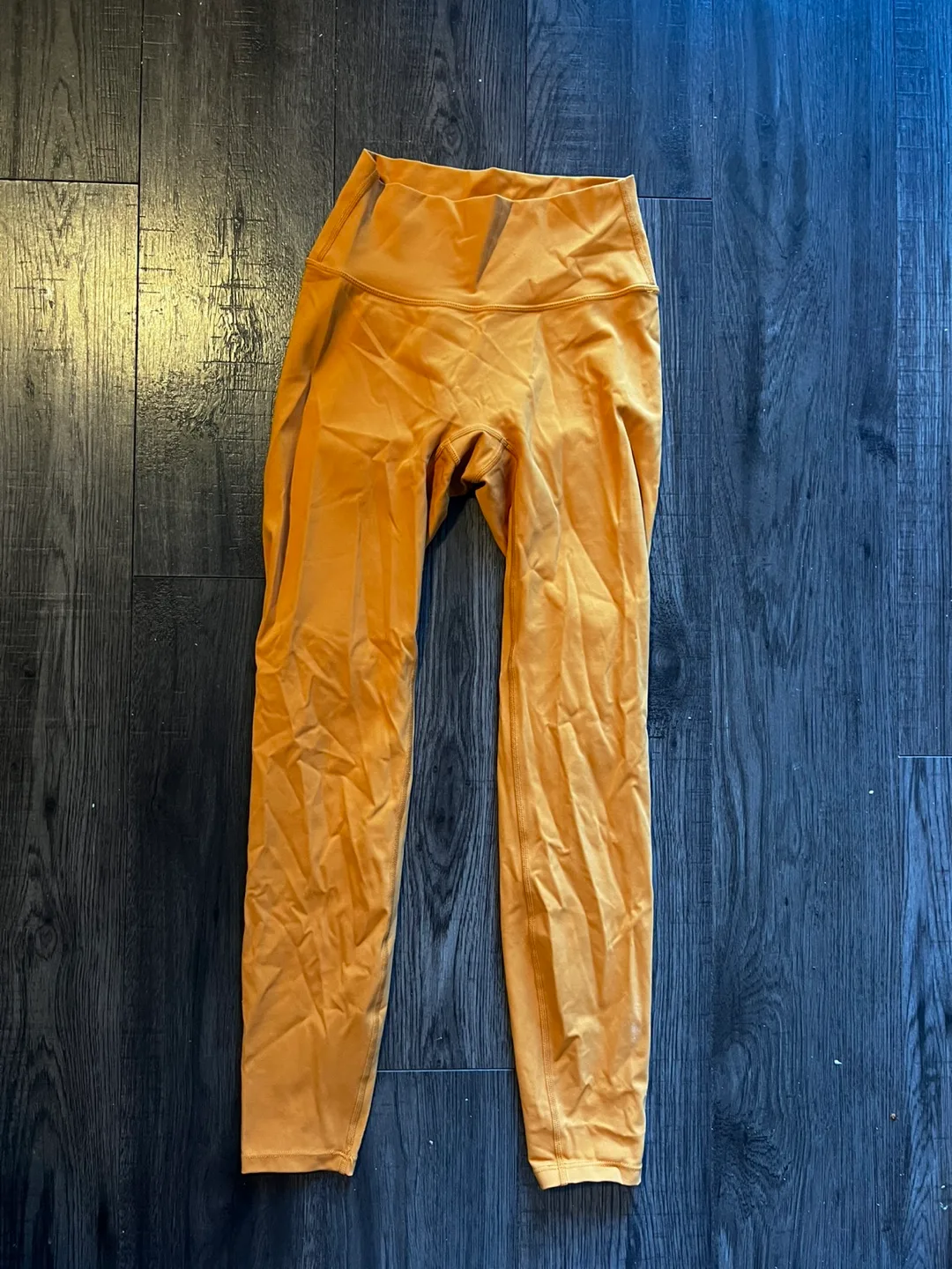 High Waisted Leggings - Mustard thumbnail
