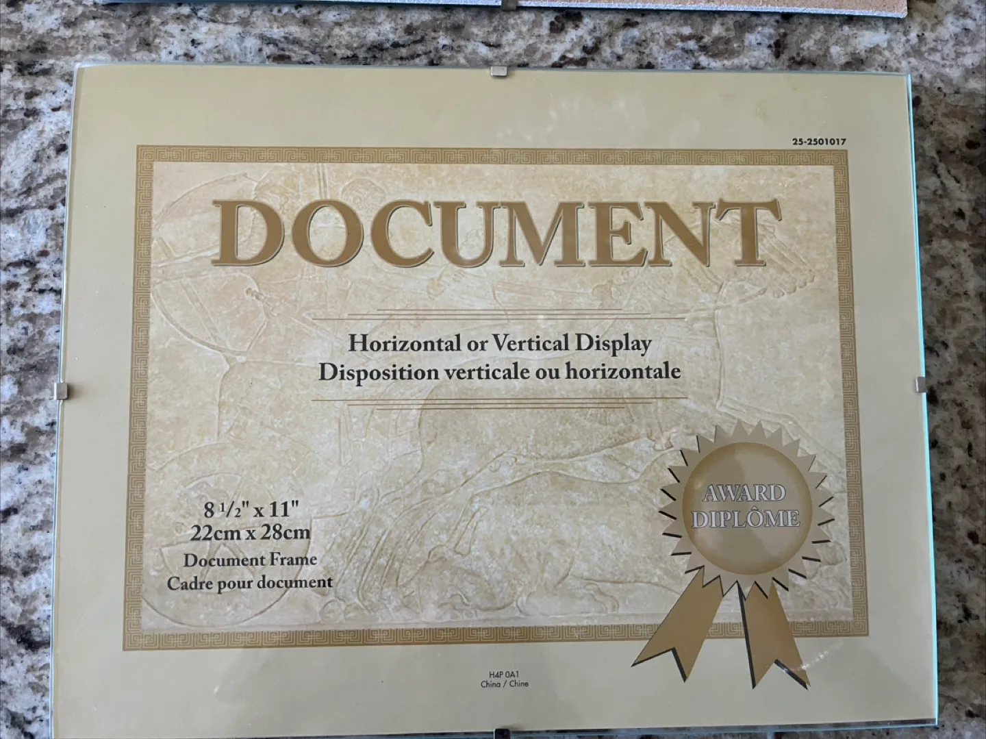 4 Document Frames 8.5 x 11 thumbnail