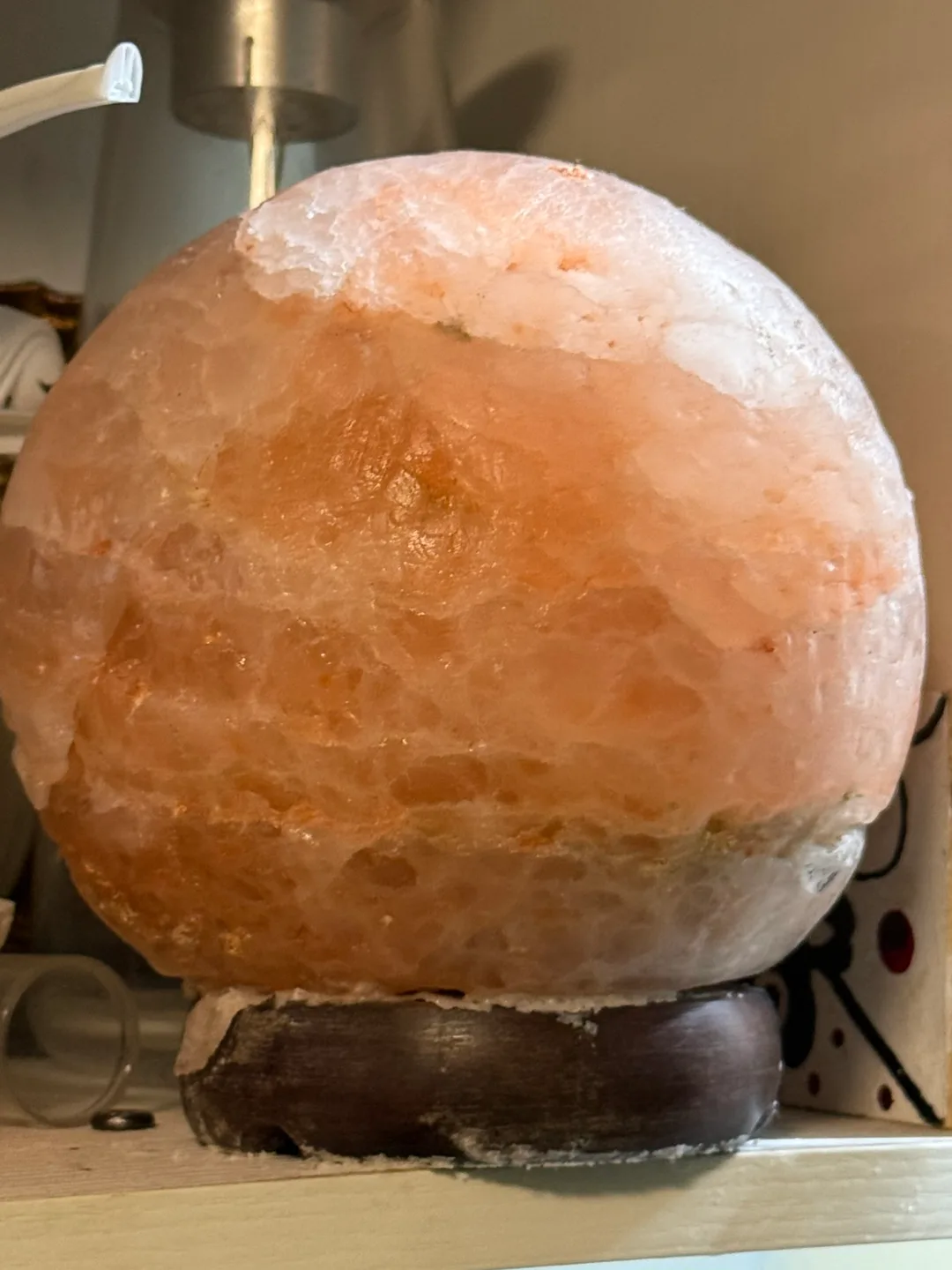 2 Salt Lamp not electricity $13 each image indicator(2)