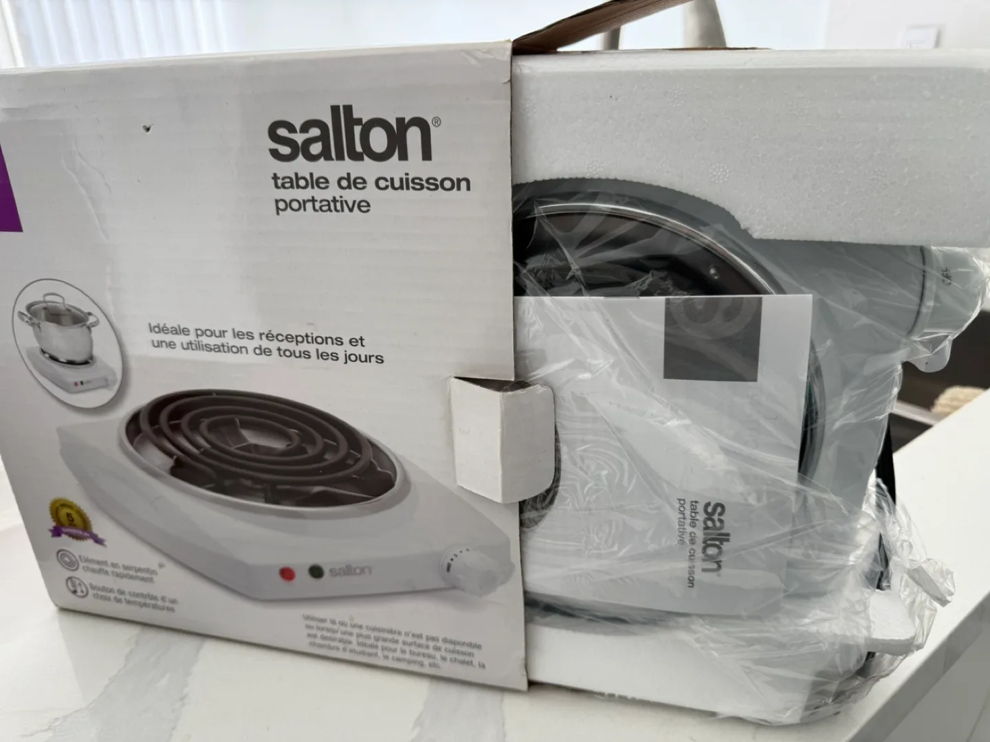 Salton Portable Table Top Burner thumbnail