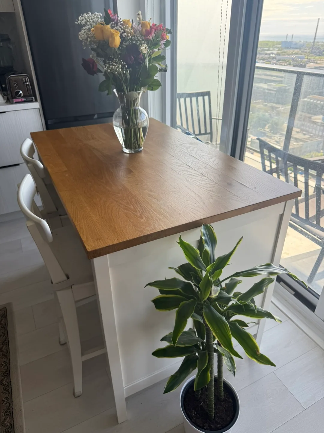 Wooden Dining Table With Chairs image indicator(2)