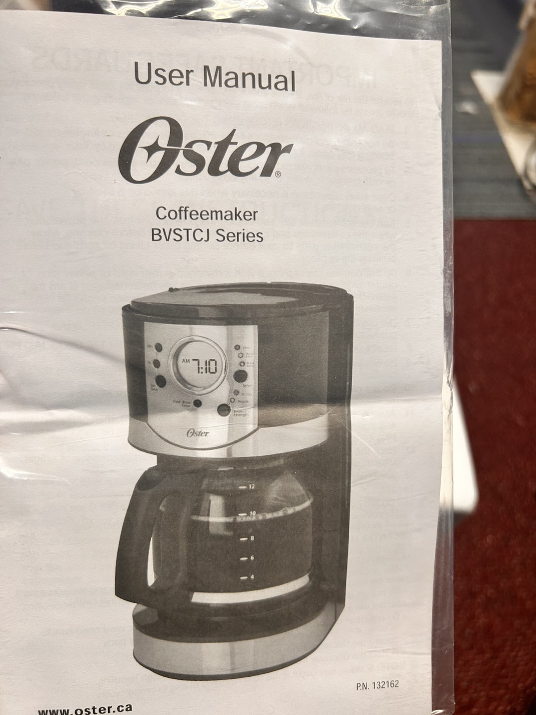 Oster 12 Cup Coffee Maker