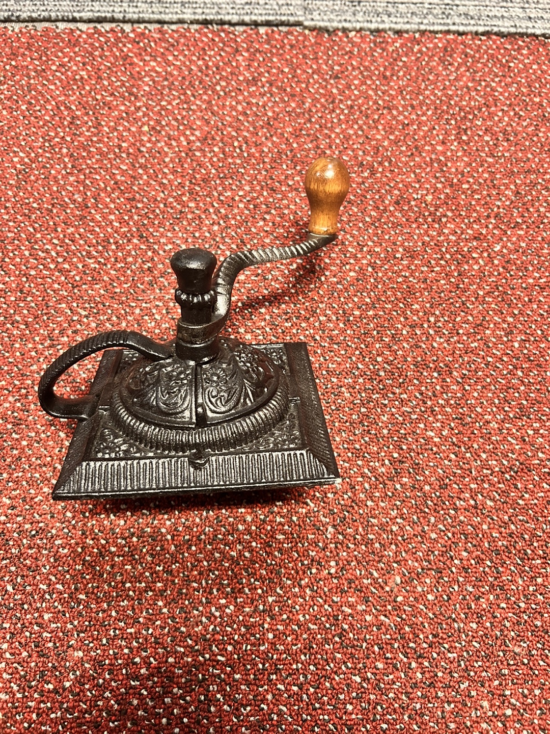 Antique Coffee Grinder (cast iron)