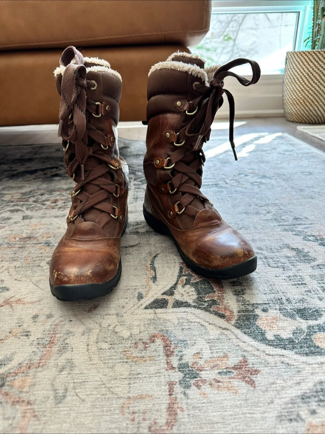 Timberland leather winter boots