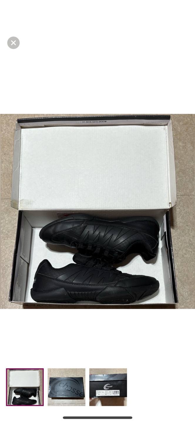 Black Cheer Shoes
