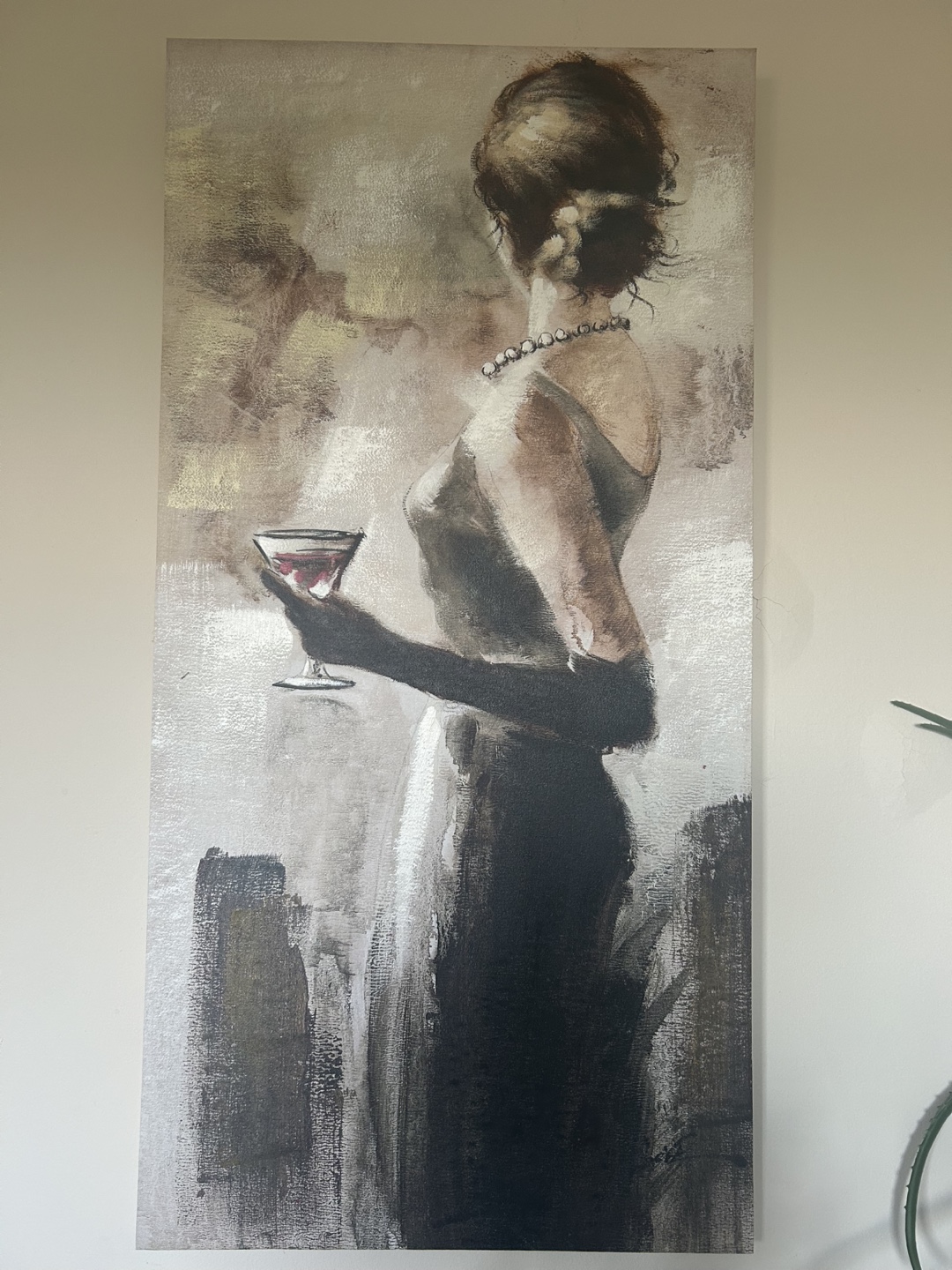 Elegant Lady Painting - photo 2