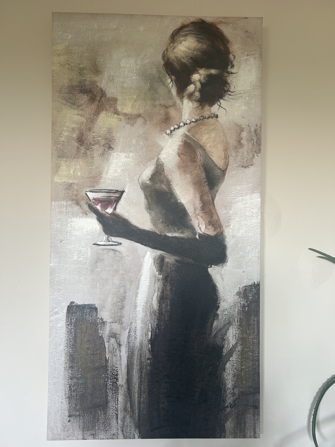 Elegant Lady Painting