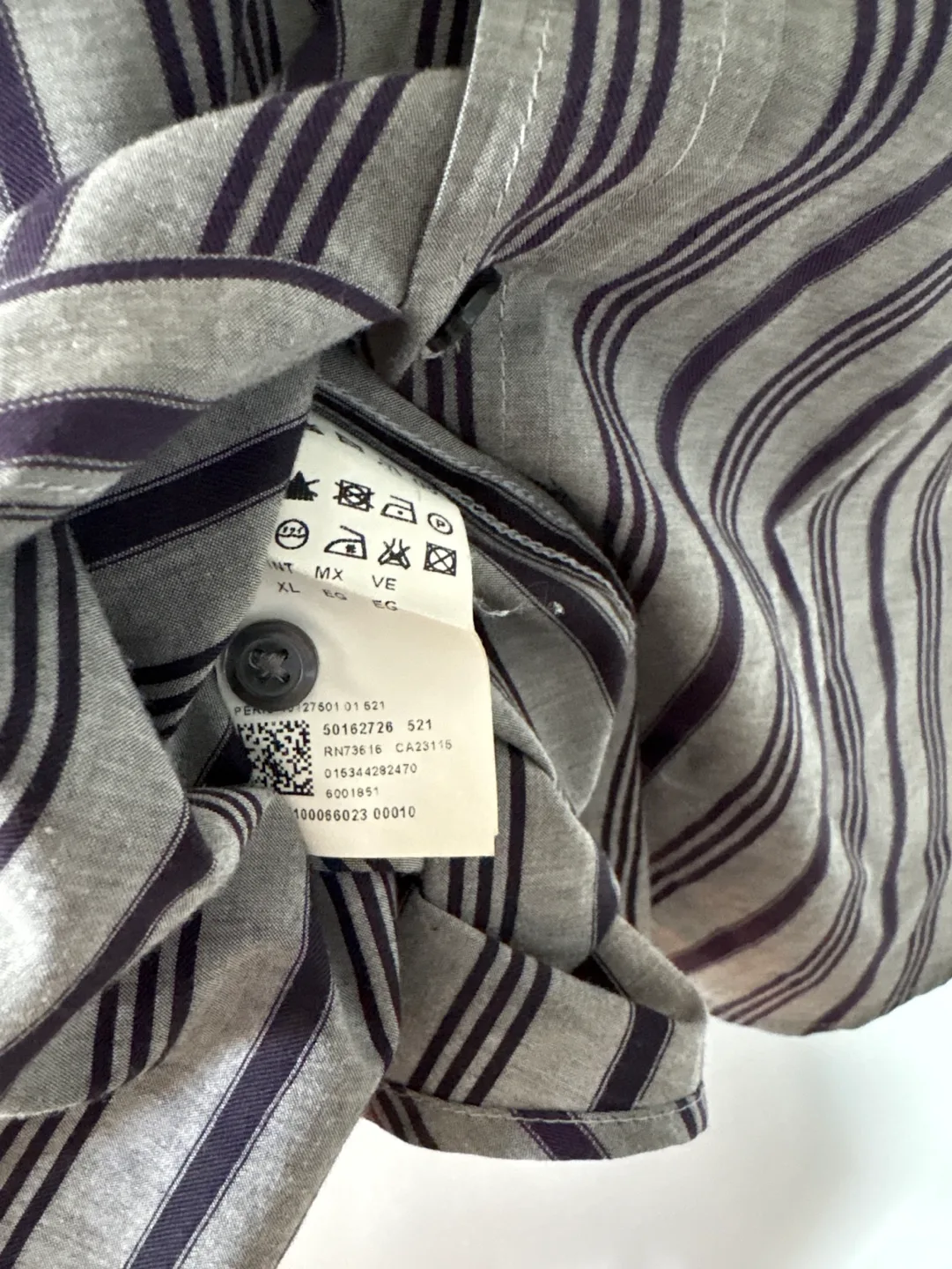 Hugo Boss Striped Button-Up Shirt image indicator(3)