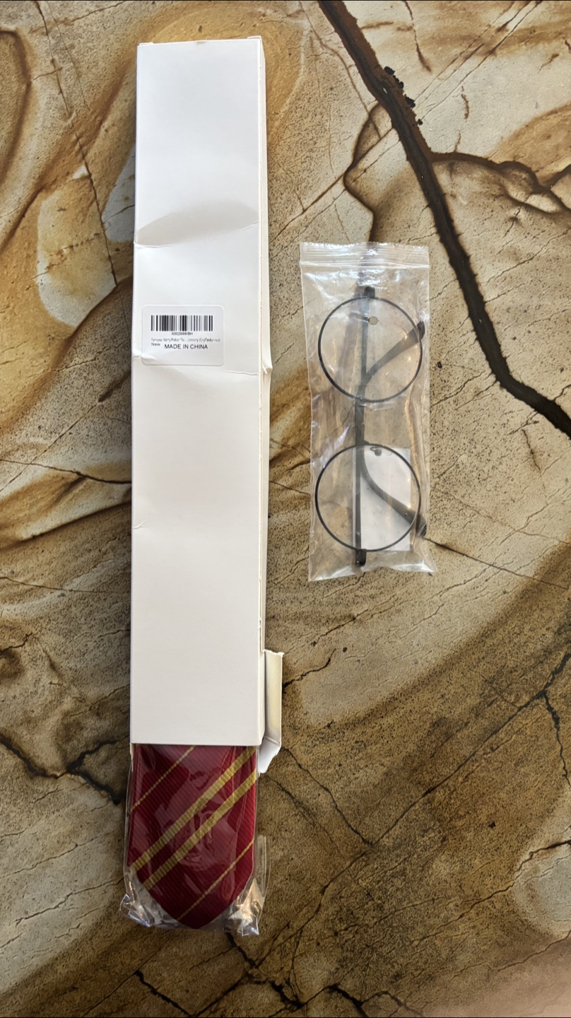Harry Potter Costume set with tie and glasses - photo 2