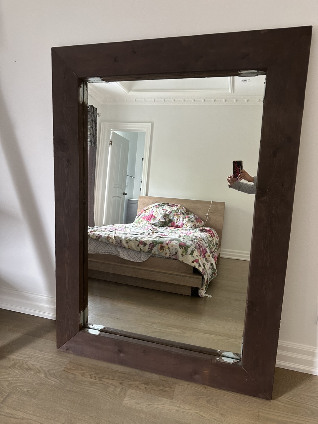 Large framed mirror - photo 2