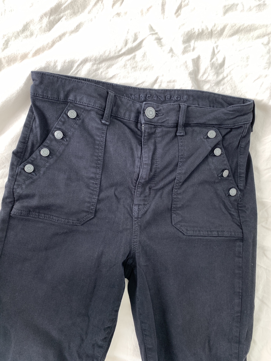 American Eagle Dark Navy Pants size14 - photo 2