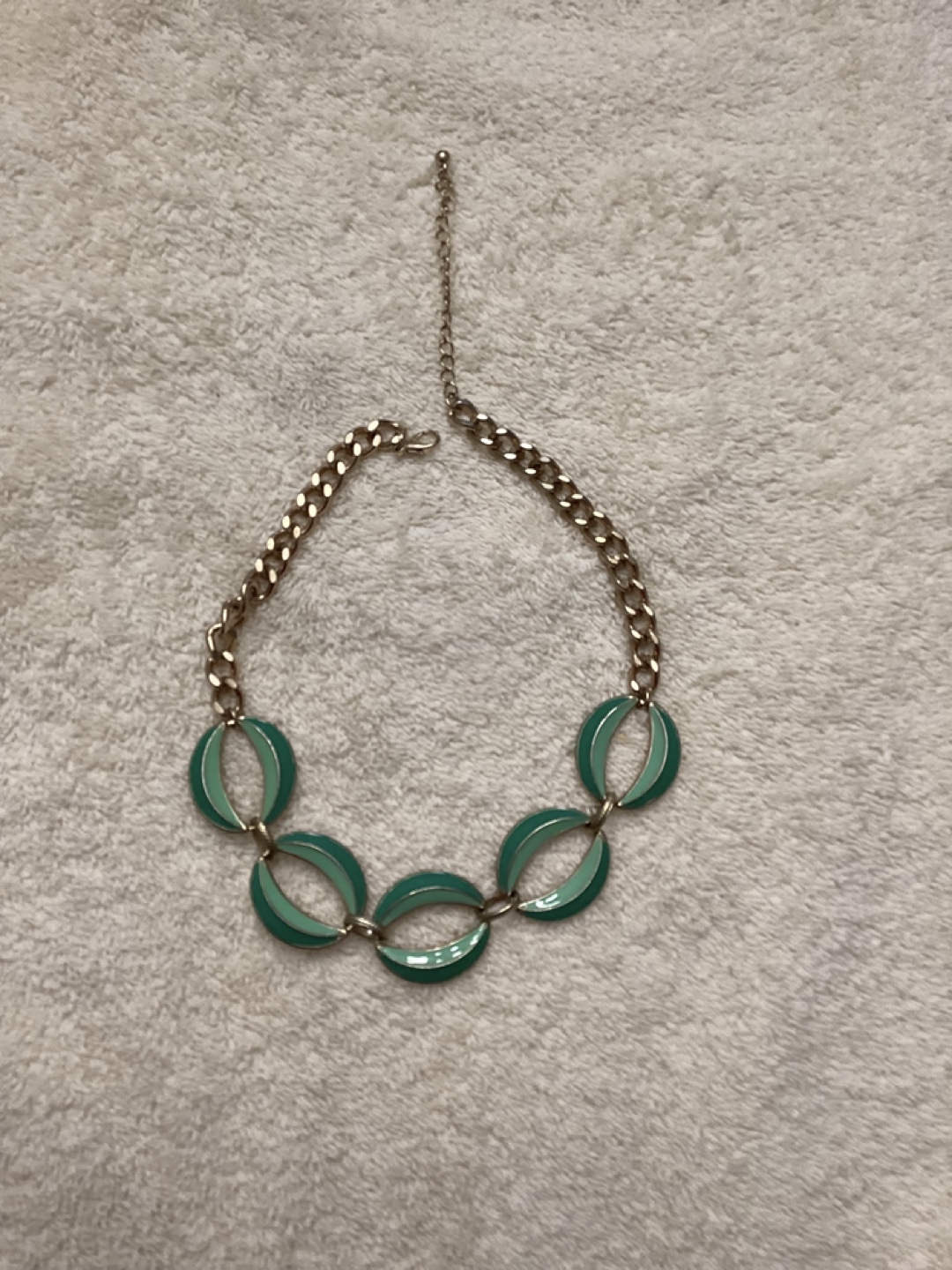 COSTUME STATEMENT NECKLACE/EARRINGS SET - photo 4
