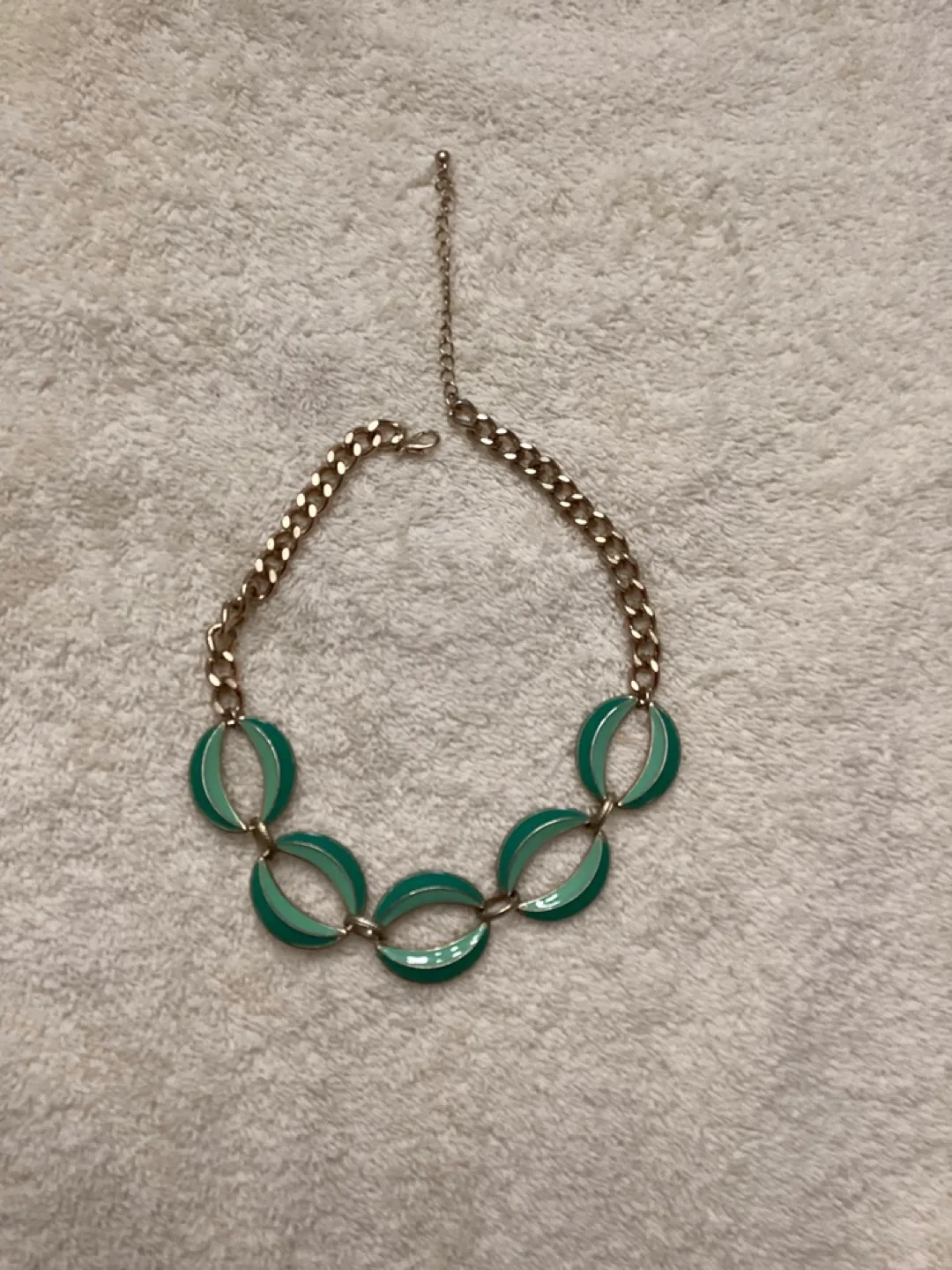 COSTUME STATEMENT NECKLACE/EARRINGS SET image indicator(4)