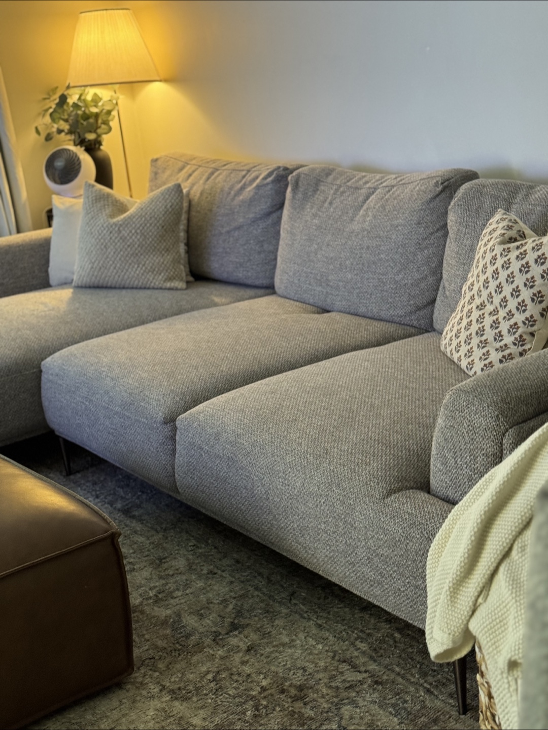 Grey Sectional Sofa - photo 2