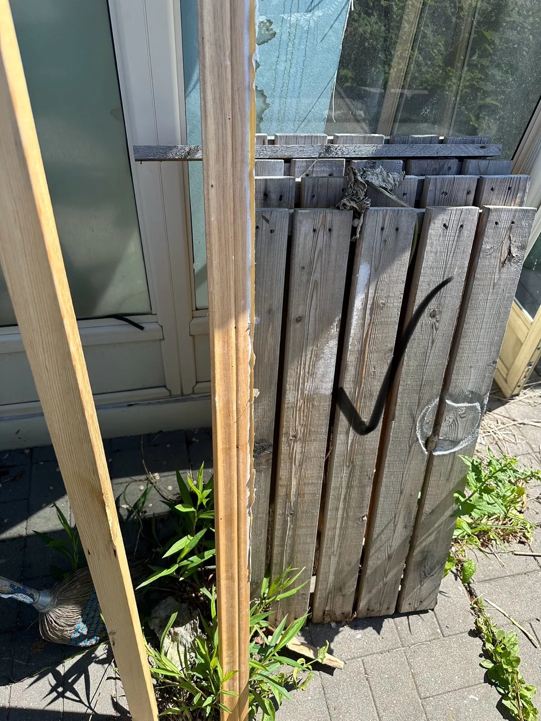 Wooden Pallet and Boards