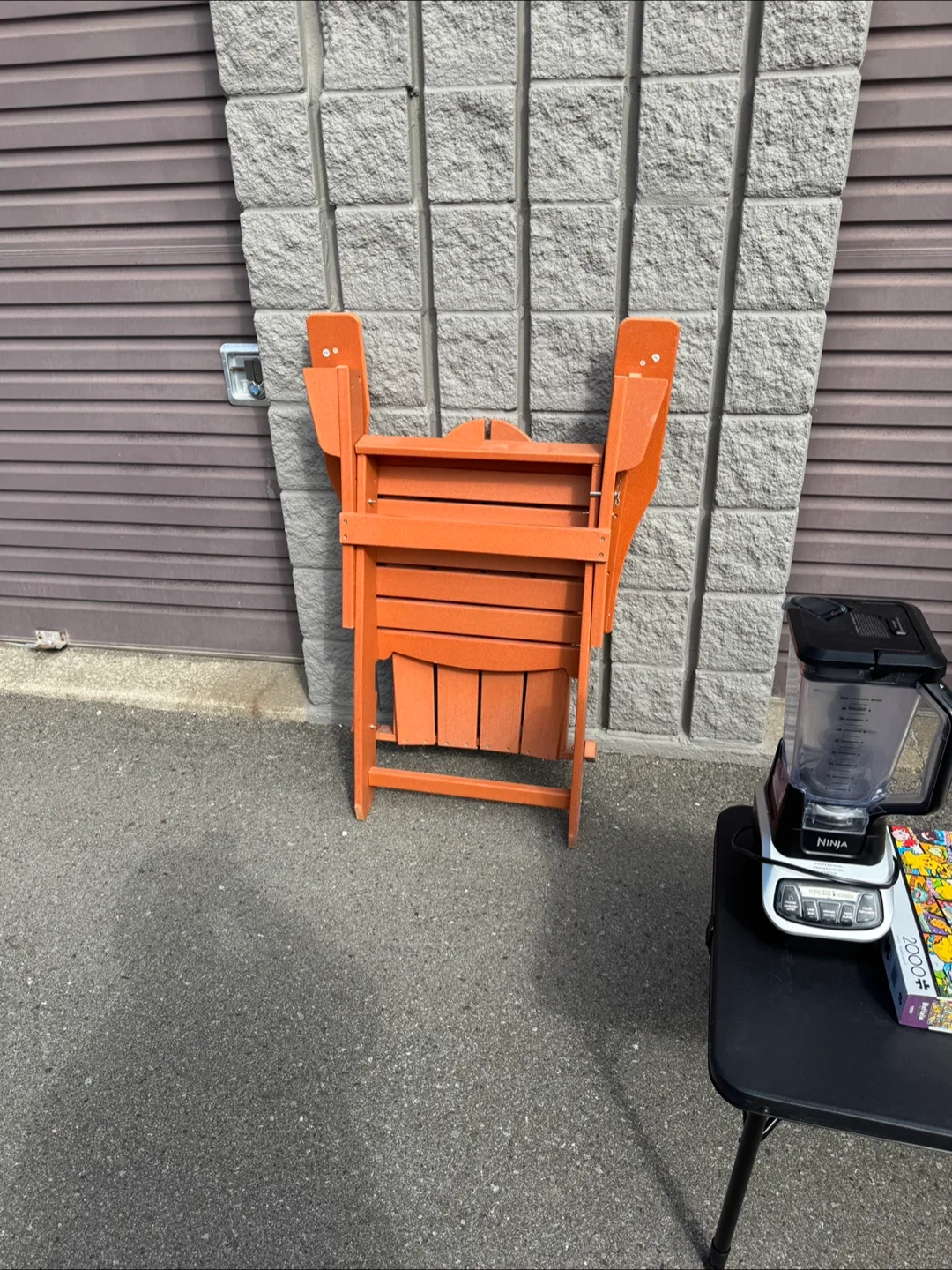 Orange Adirondack Chair image indicator(2)