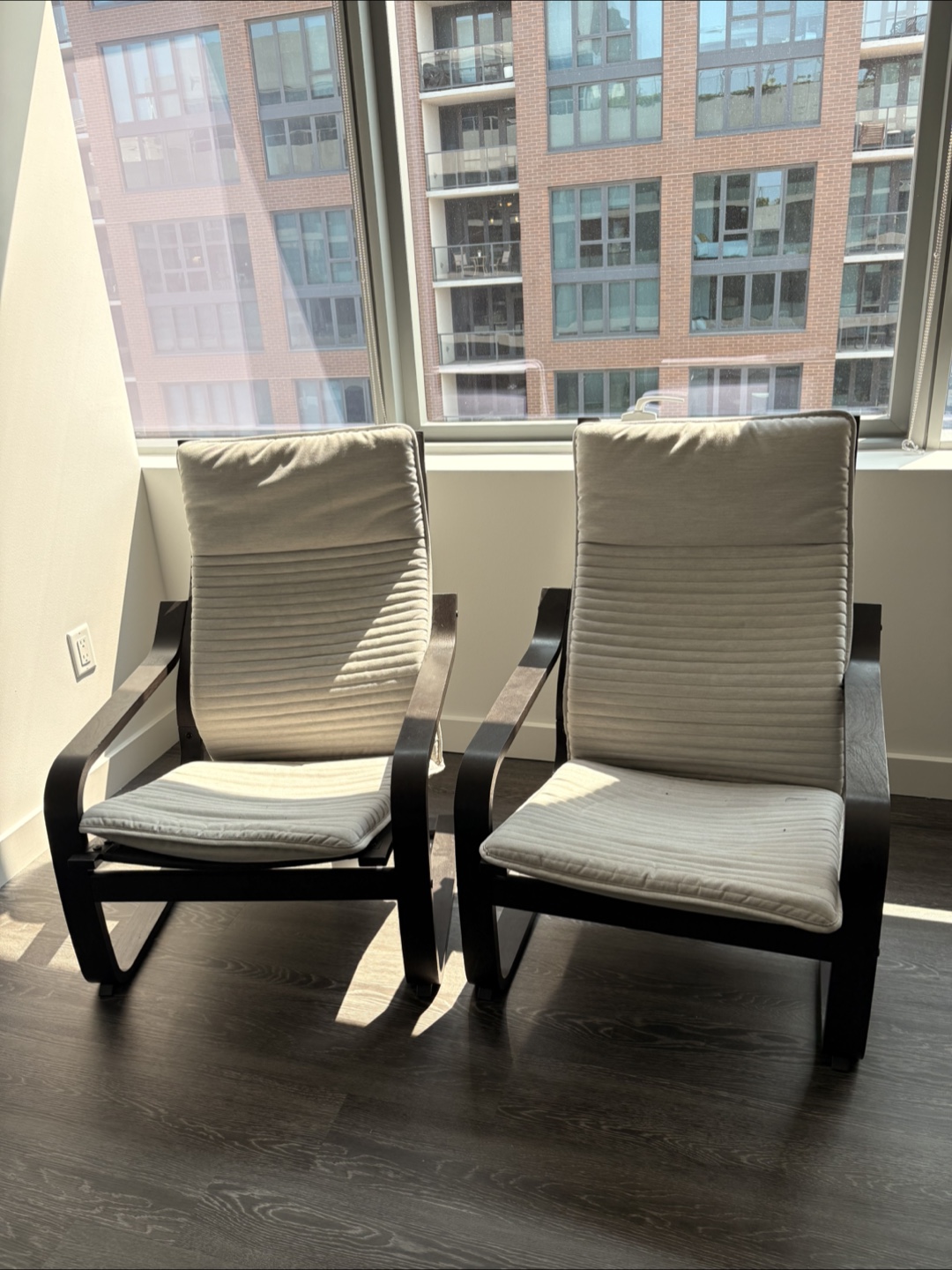 IKEA Poäng Armchairs - Set of 2