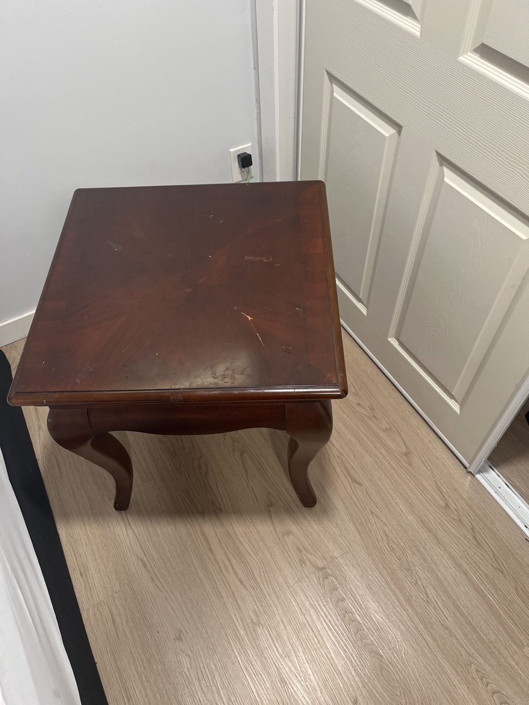 Dark Brown Side Table - photo 2
