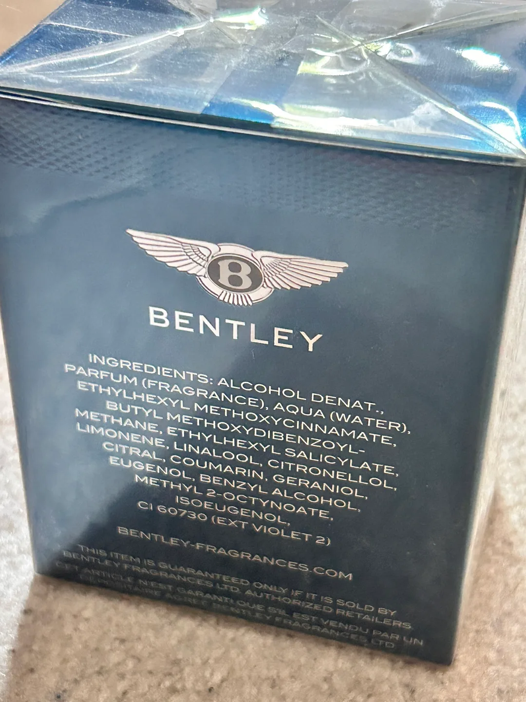 Brand new sealed Bentley Azure Eau de Toilette for Men 60ml image indicator(2)
