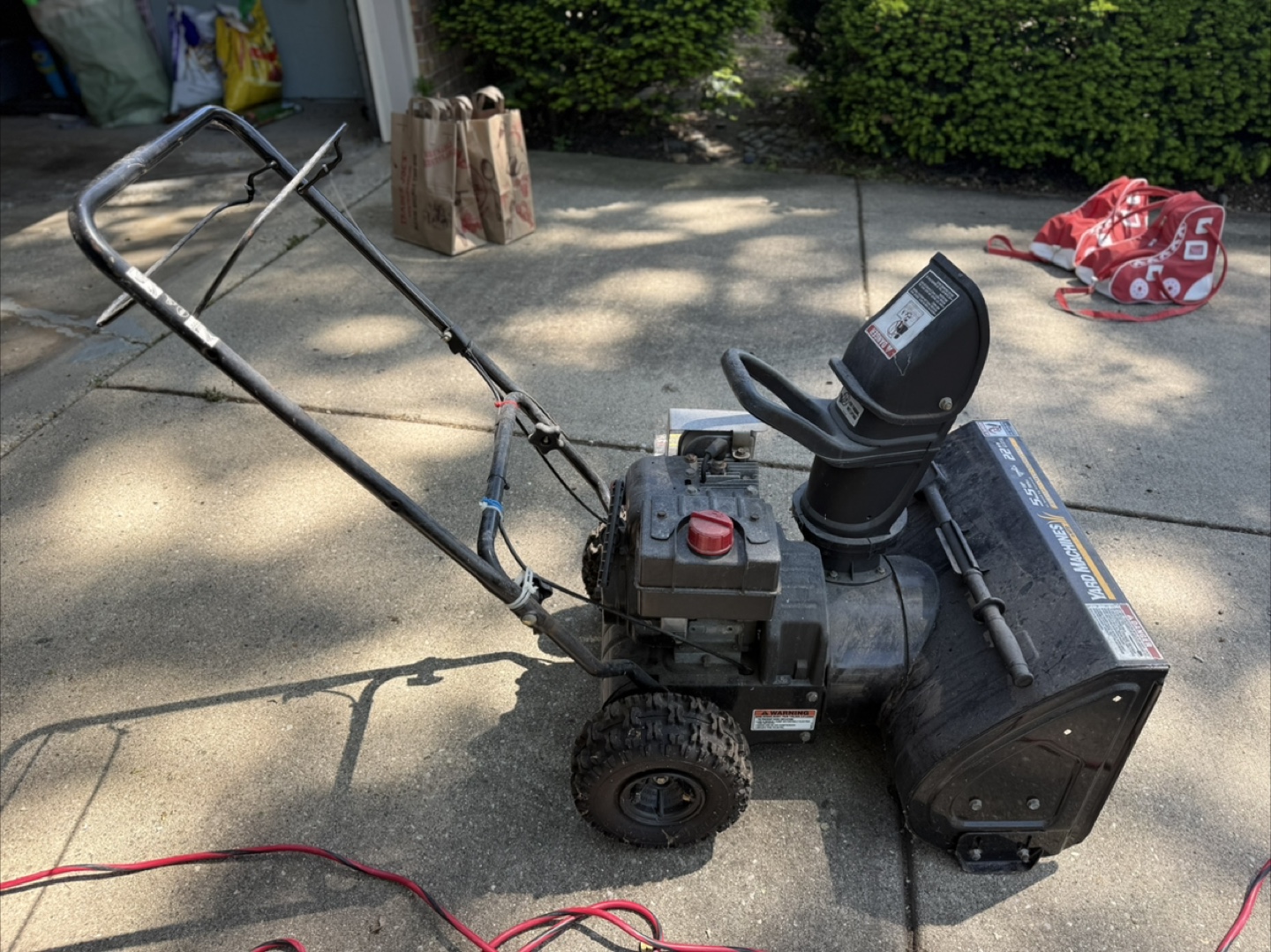 Yard Machines Snowblower - photo 2