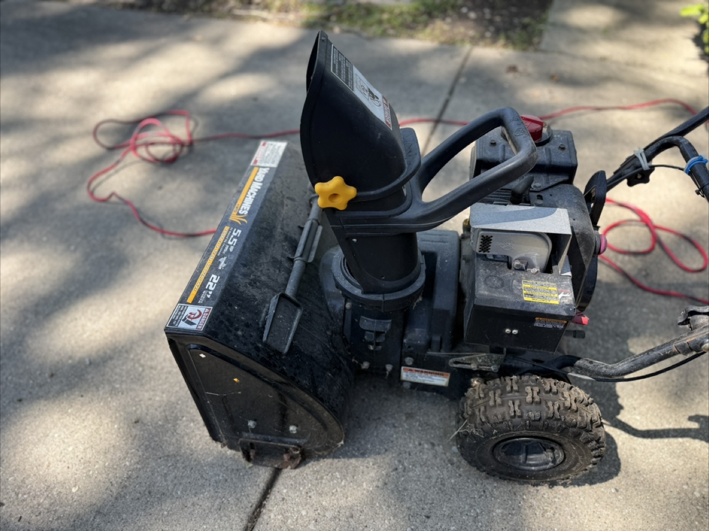 Yard Machines Snowblower - photo 5